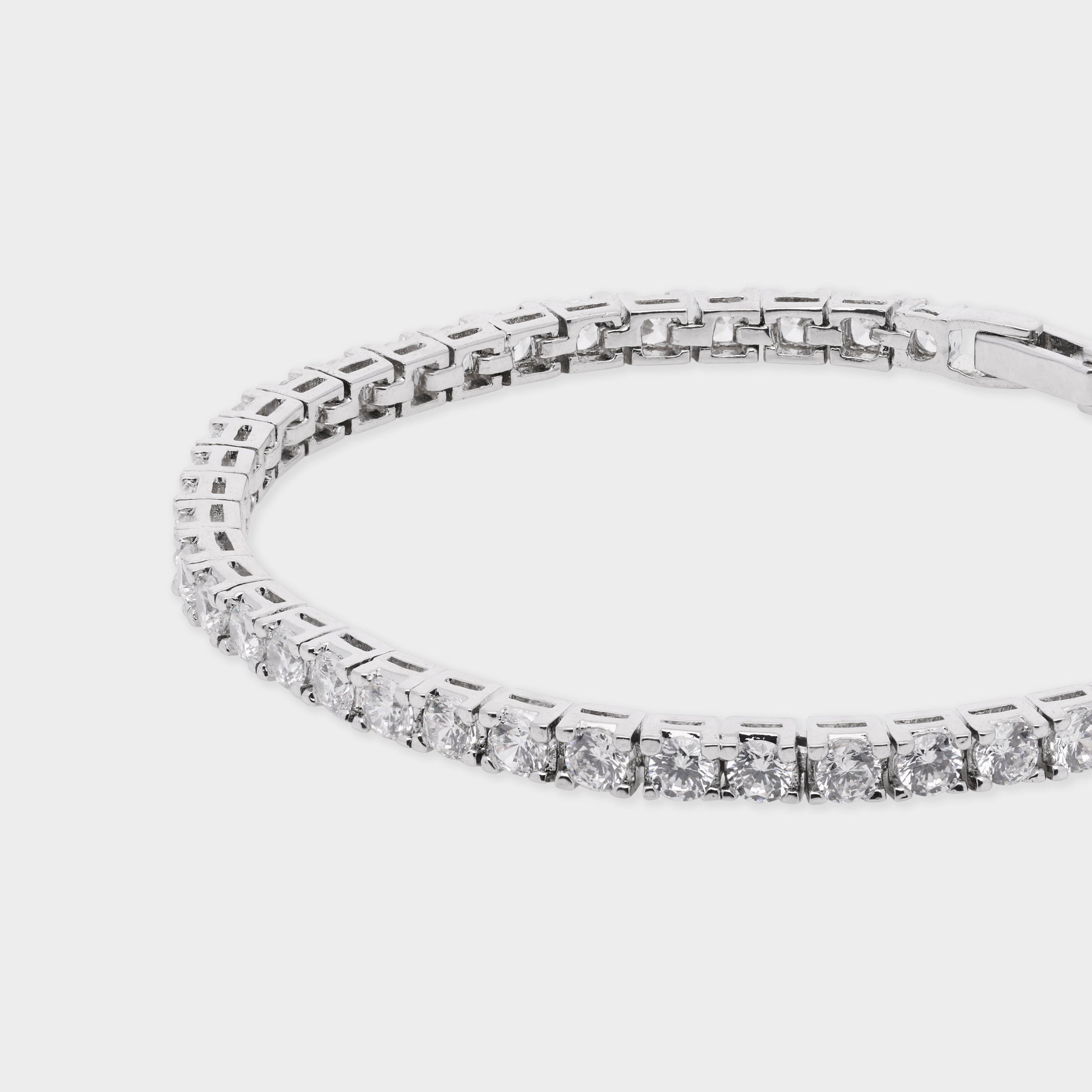 Eternal Glow Classic Round-Cut Tennis Bracelet | SKU: 0021326004, 0021325991