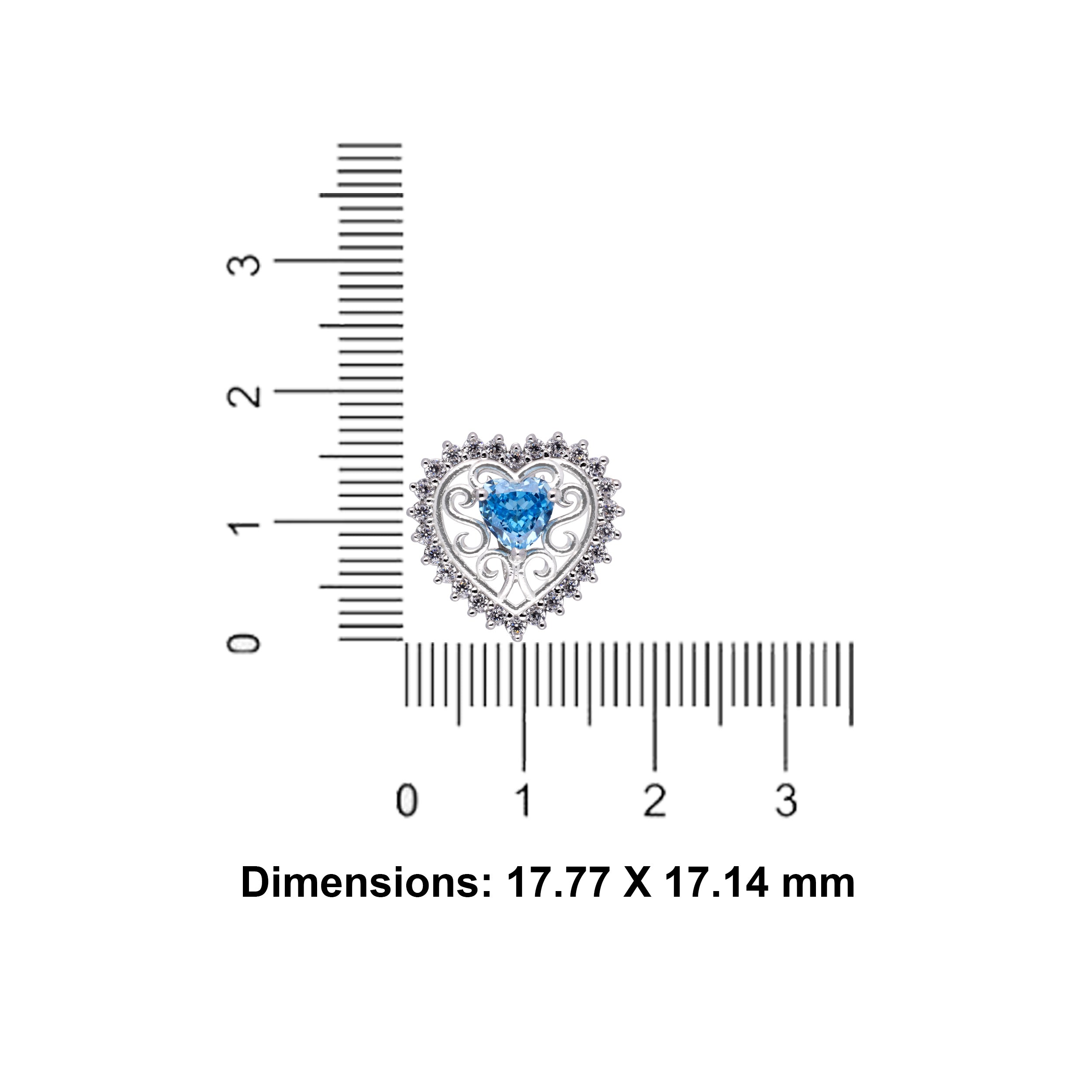 Victorian Whimsy Heart Stud Earrings – Blue & Yellow Variants | SKU : 0003534885, 0021326653, 0021326509