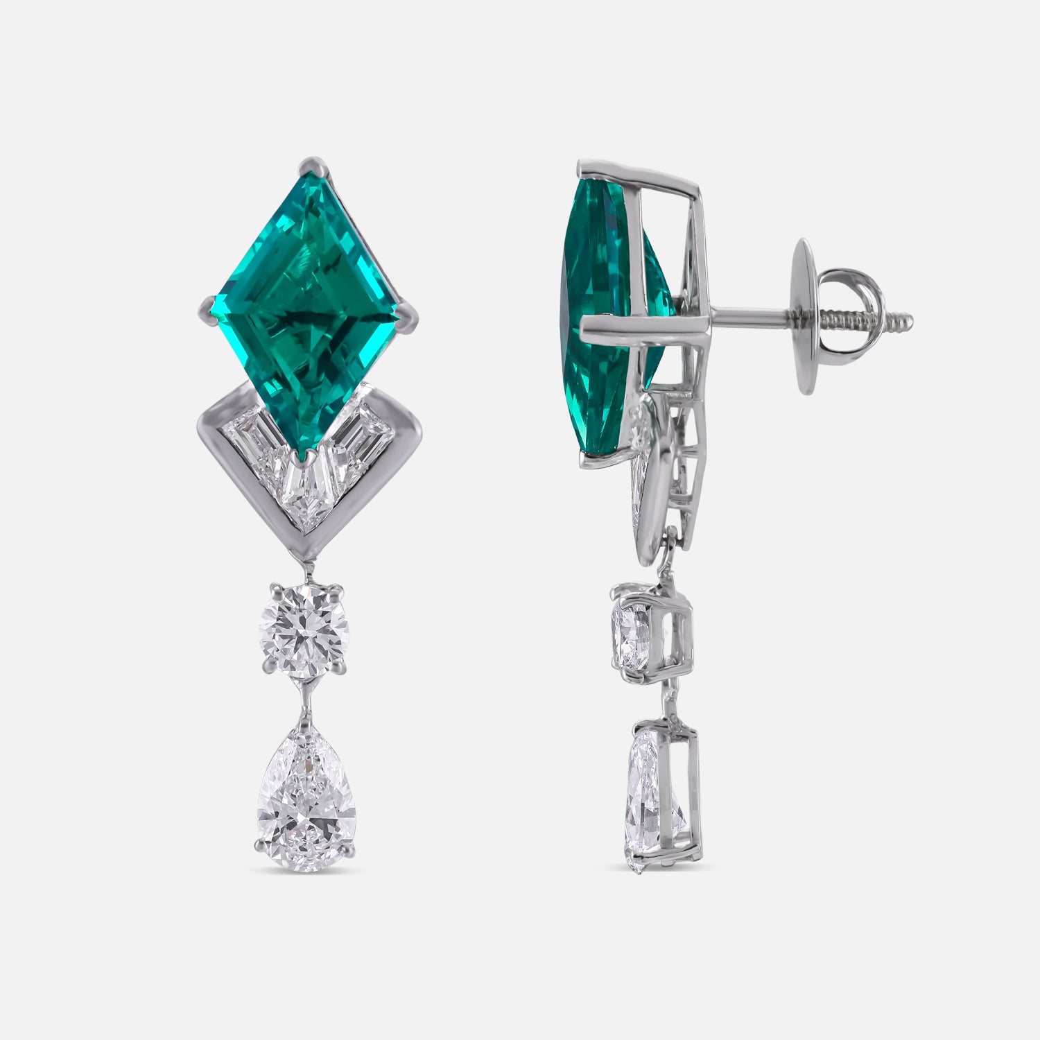 Regal Enchant Lab-Grown Diamond Drop Earrings | SKU : 0021368783