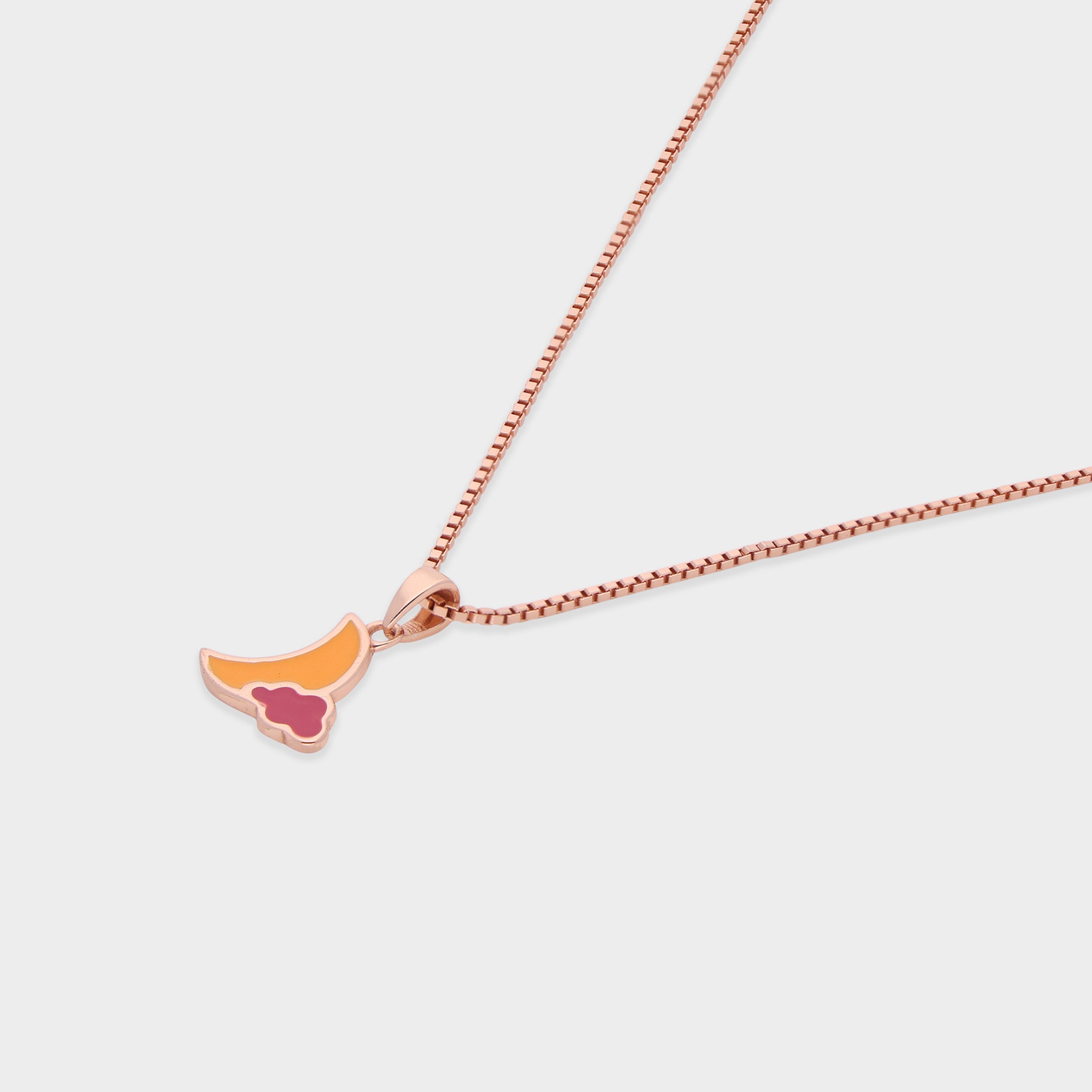 Twilight Glow Sterling Silver Pendant – A Celestial Dance of Moon and Clouds | SKU : 0021546334, 0021546303