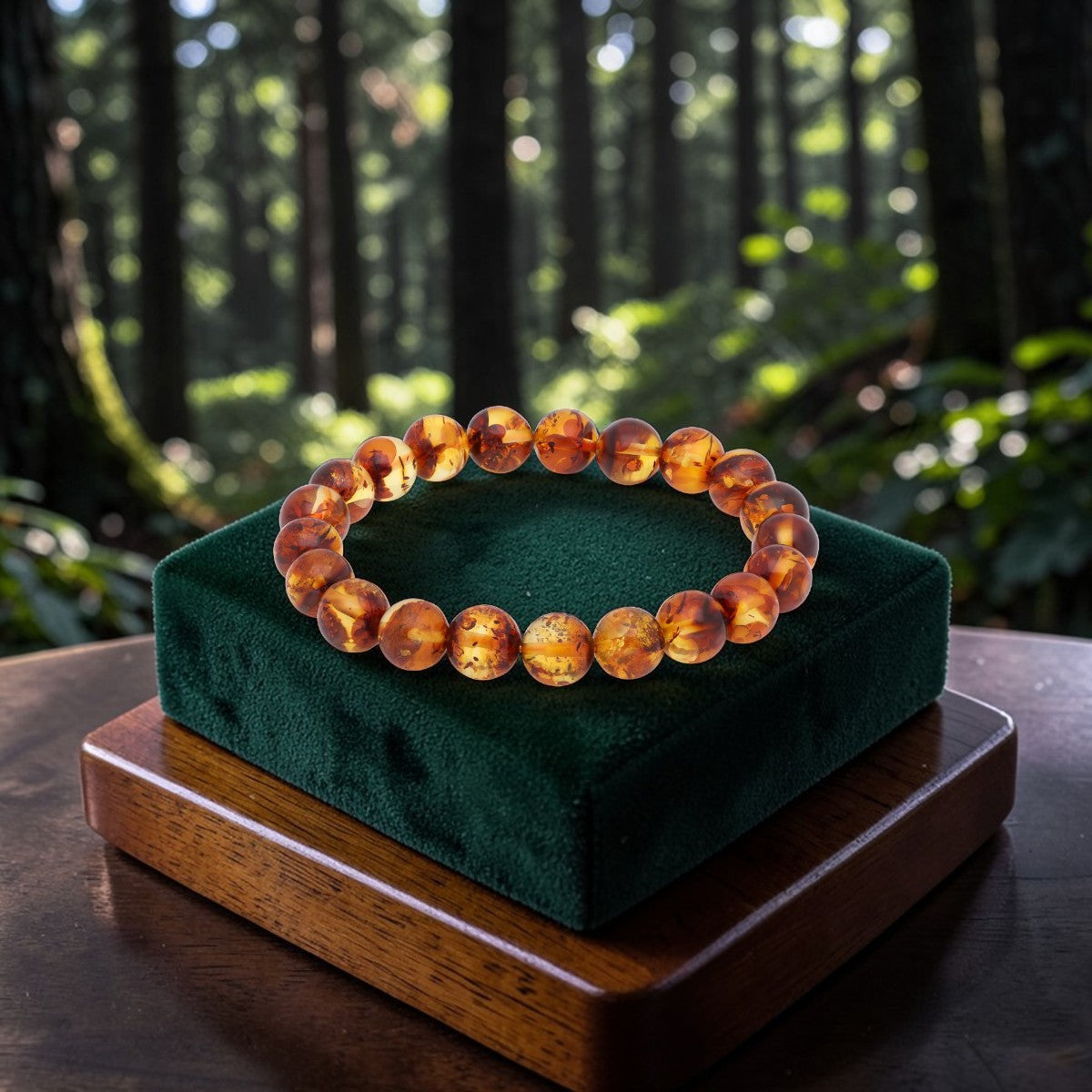 Radiant Amber Energy Bead Bracelet | SKU : 0004919315, 0004919346, 0004919322, 0004962618, 0004919353