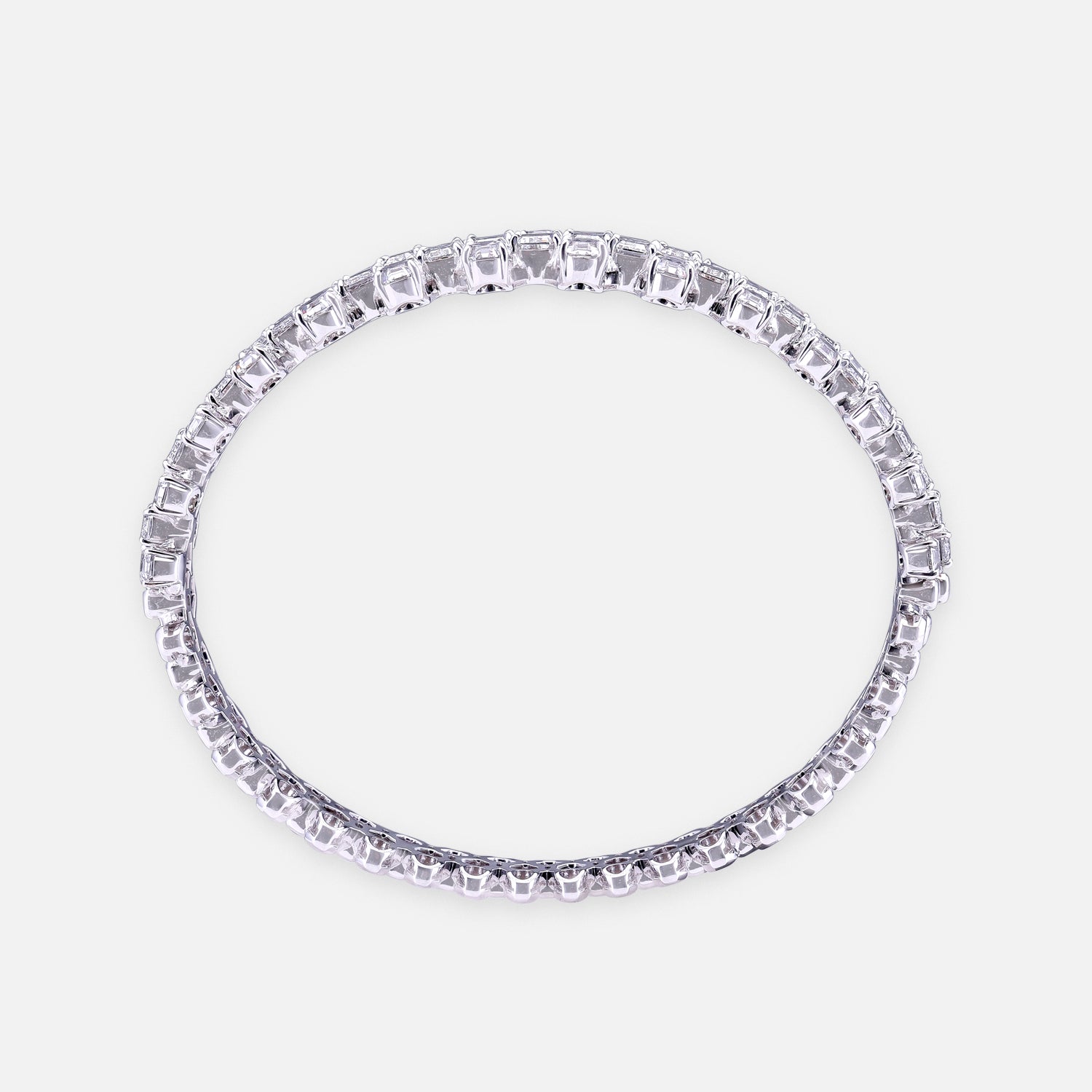 Regal Harmony Octagon Brilliant & Heritage Emerald-Cut Lab-Grown Diamond Bracelet | SKU : 0021986185
