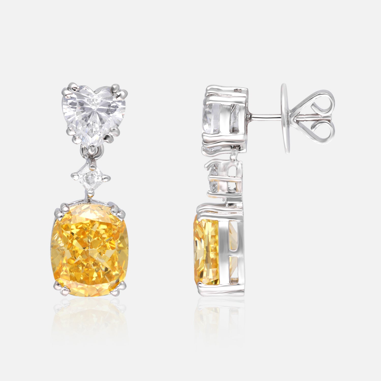 Romantica GemDrop Sterling Silver Earring | SKU : 0022178947, 0022179241, 0003894071