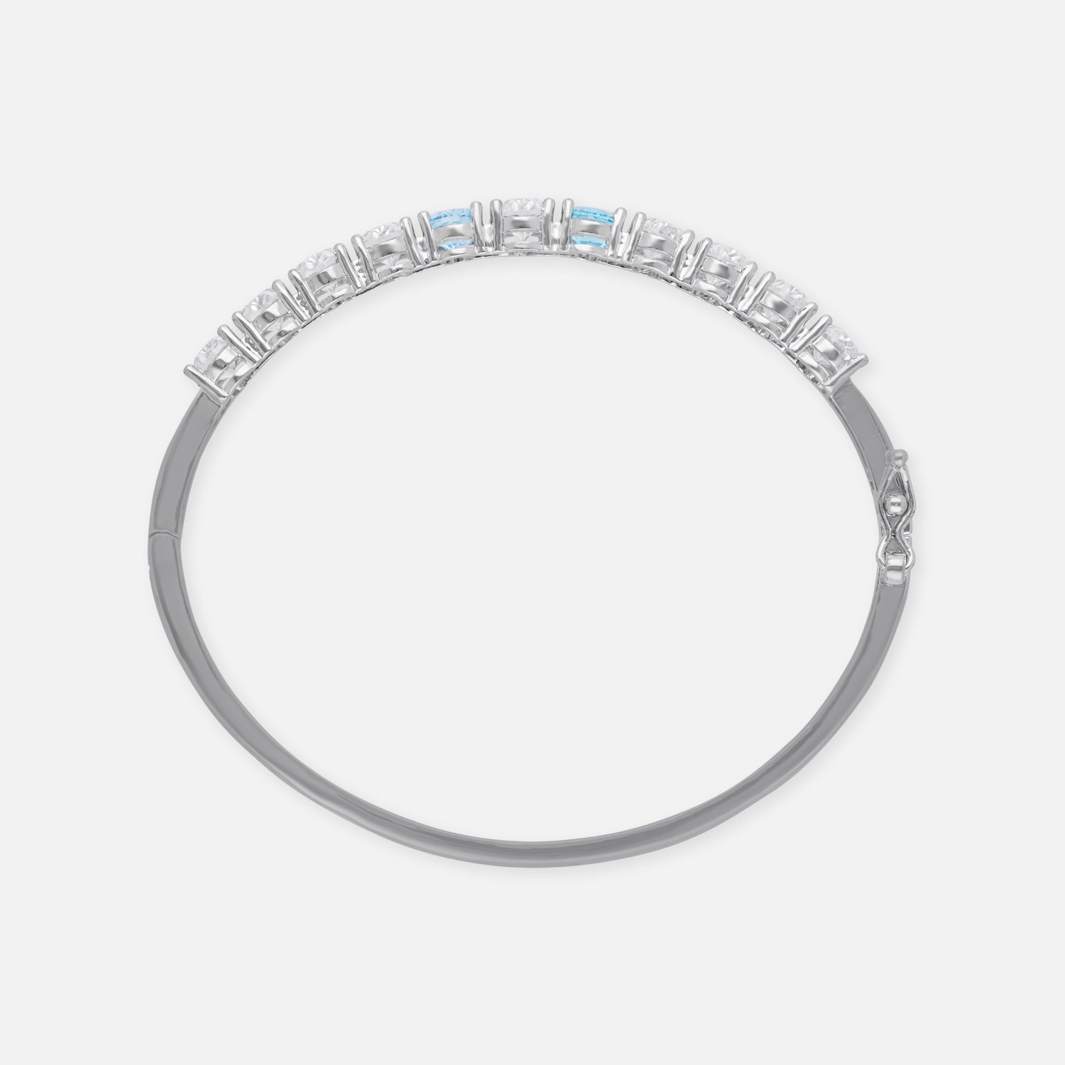 Sterling Silver Oval Gemstone Bracelet Collection – Blue, Yellow & Orange Accents | SKU : 0022219572, 0022219367, 0003922026