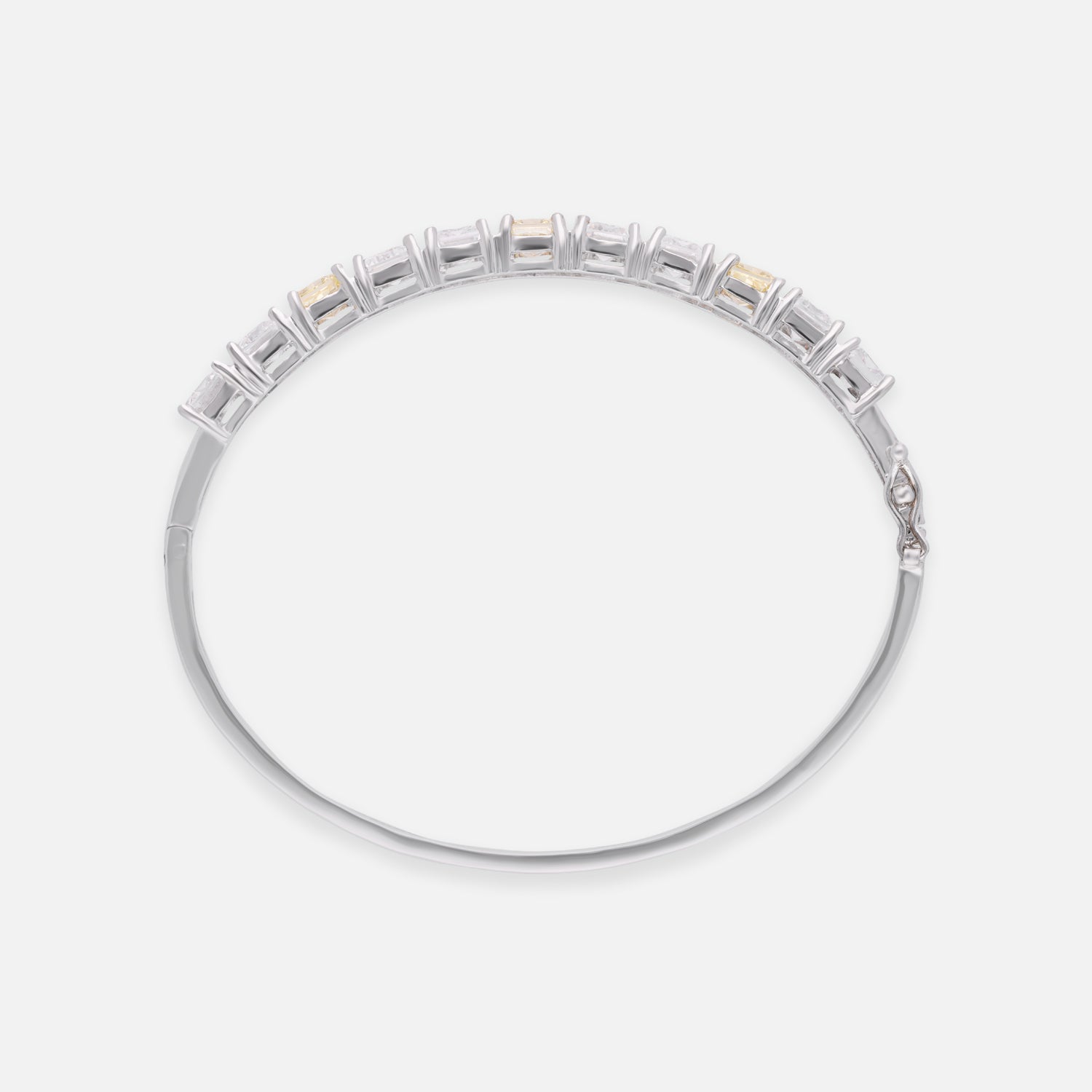 Sterling Silver Bracelet Collection – Emerald & Yellow Sapphire Accents | SKU : 0022219527, 0022219312, 0003921975