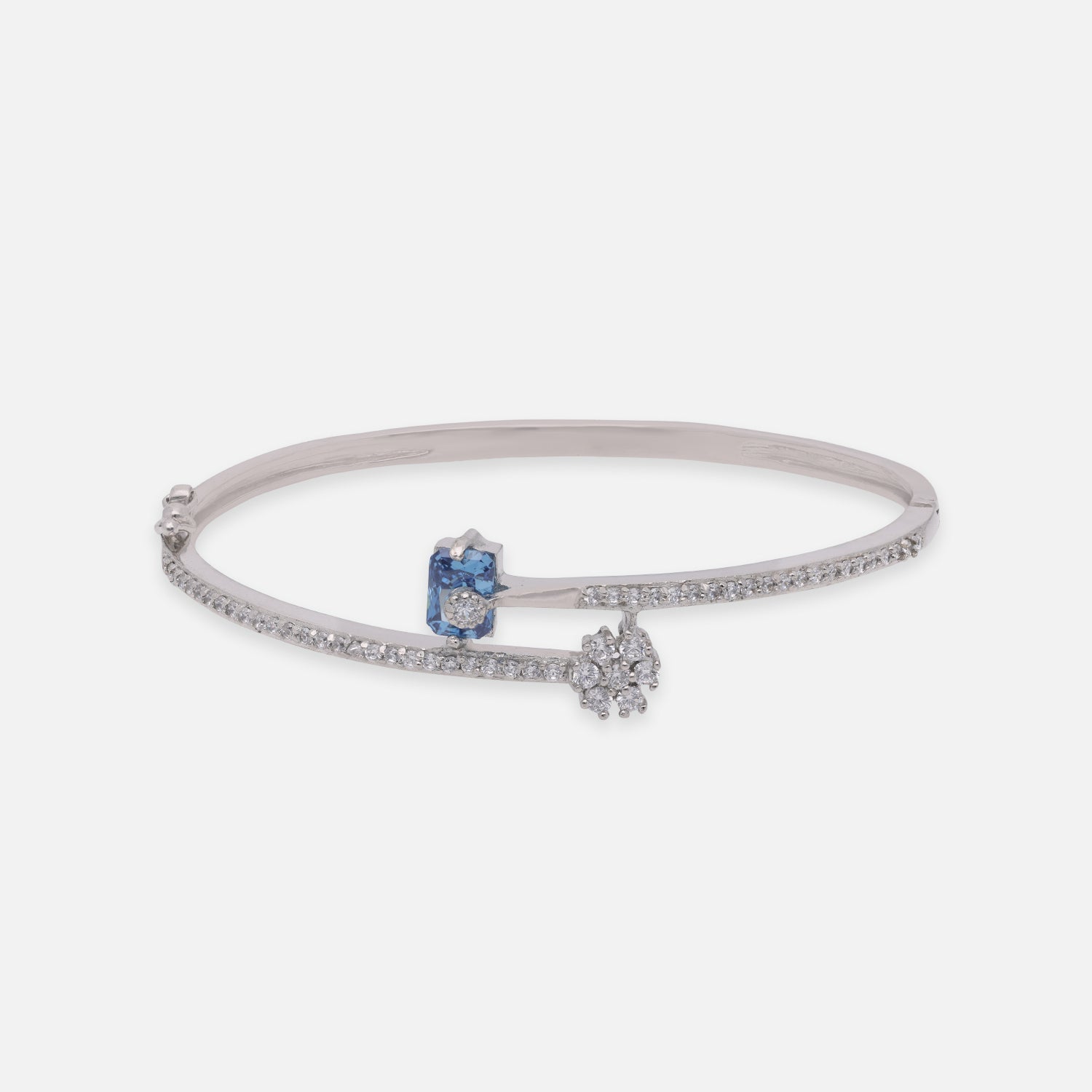 Sterling Silver Solitaire Gemstone Bracelet Collection – Green, Blue & Pink Accents | SKU : 0022219589, 0022219374, 0003922033