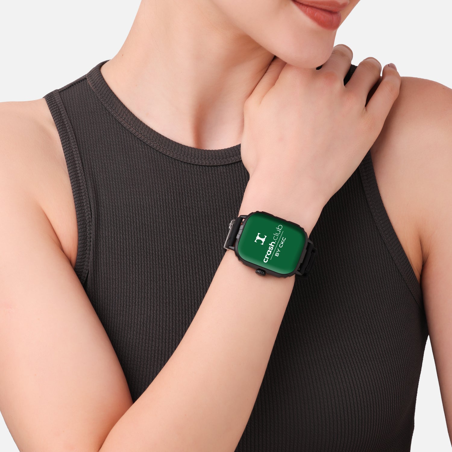 Smart Watch with Silver Charm, Calling, Fitness Tracking & Smart Sync Technology for Women | SKU : 0022603593 - 0005856565