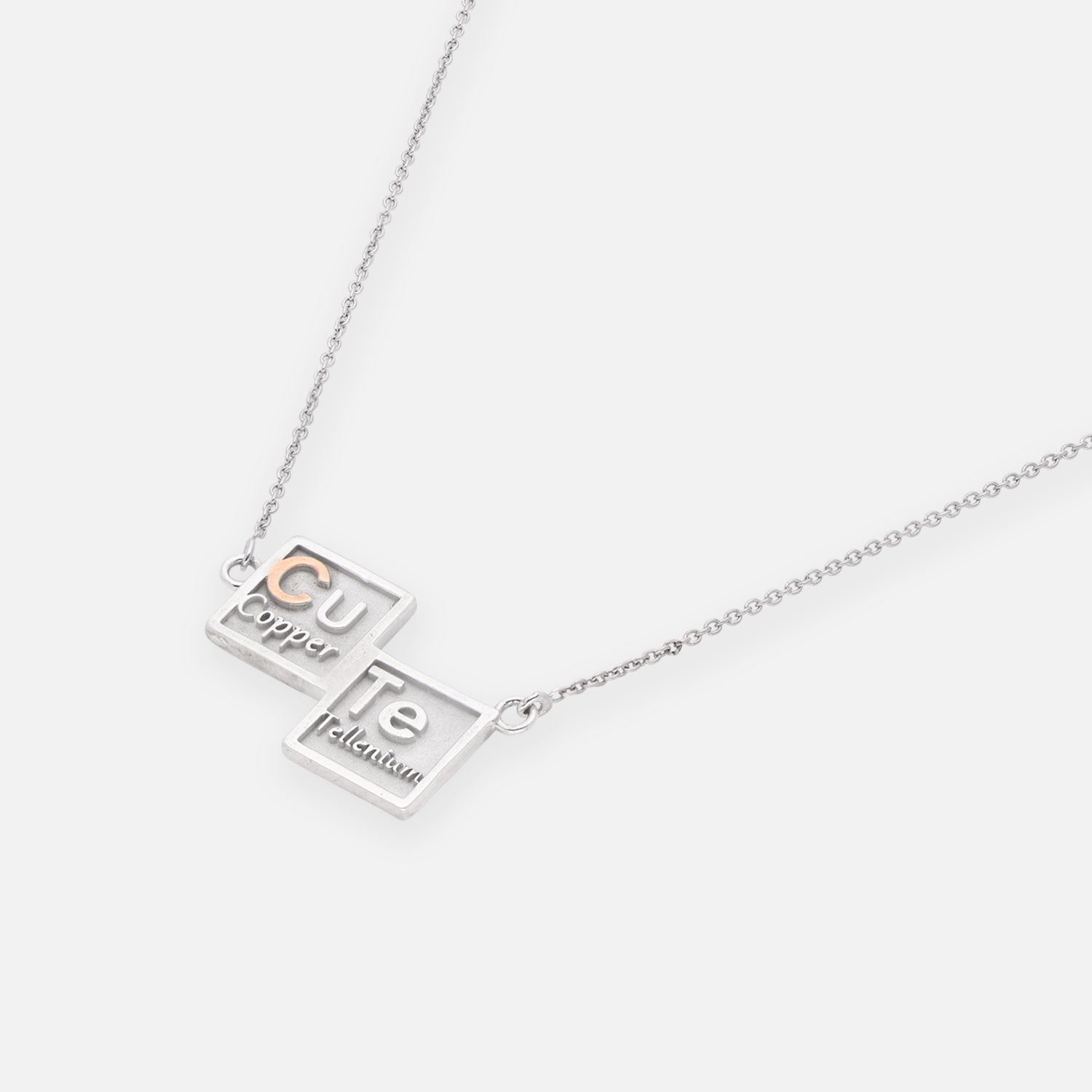 Sterling Silver Cu Te Element Necklace – Science Collection | SKU: 0005867035, 0005867059, 0005867073, 0005867097, 0005867110, 0005867134, 0005867158, 0005867172, 0005867196, 0005867219, 0005867233, 0005867257, 0005867271, 0005867295