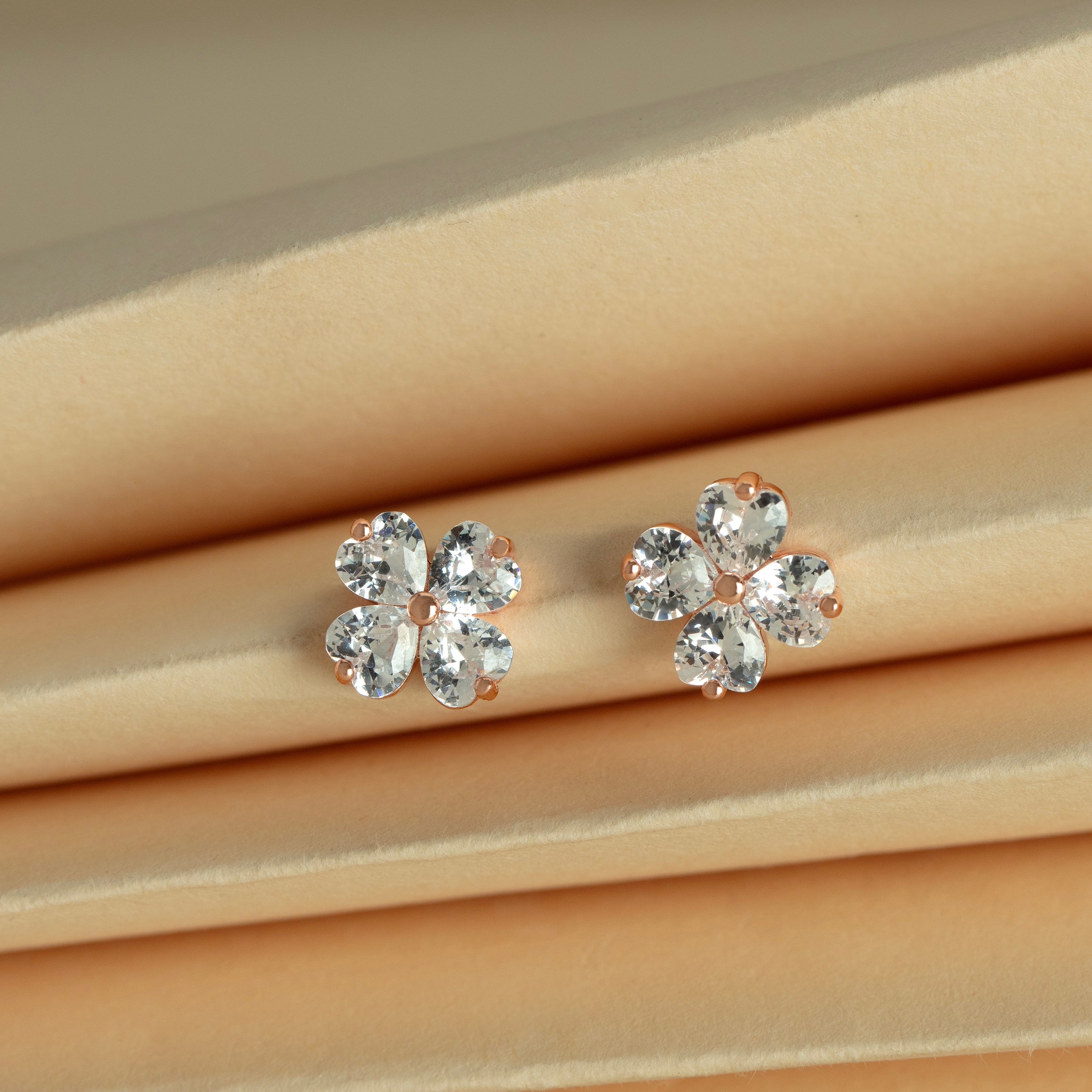 Blossoming Radiance: Sterling Silver Studs | SKU: 0020318925, 0020318918, 0020318901, 0019272610, 0019272450, 0019272795, 0019272757 , 0020318888 - crash.club by CKC