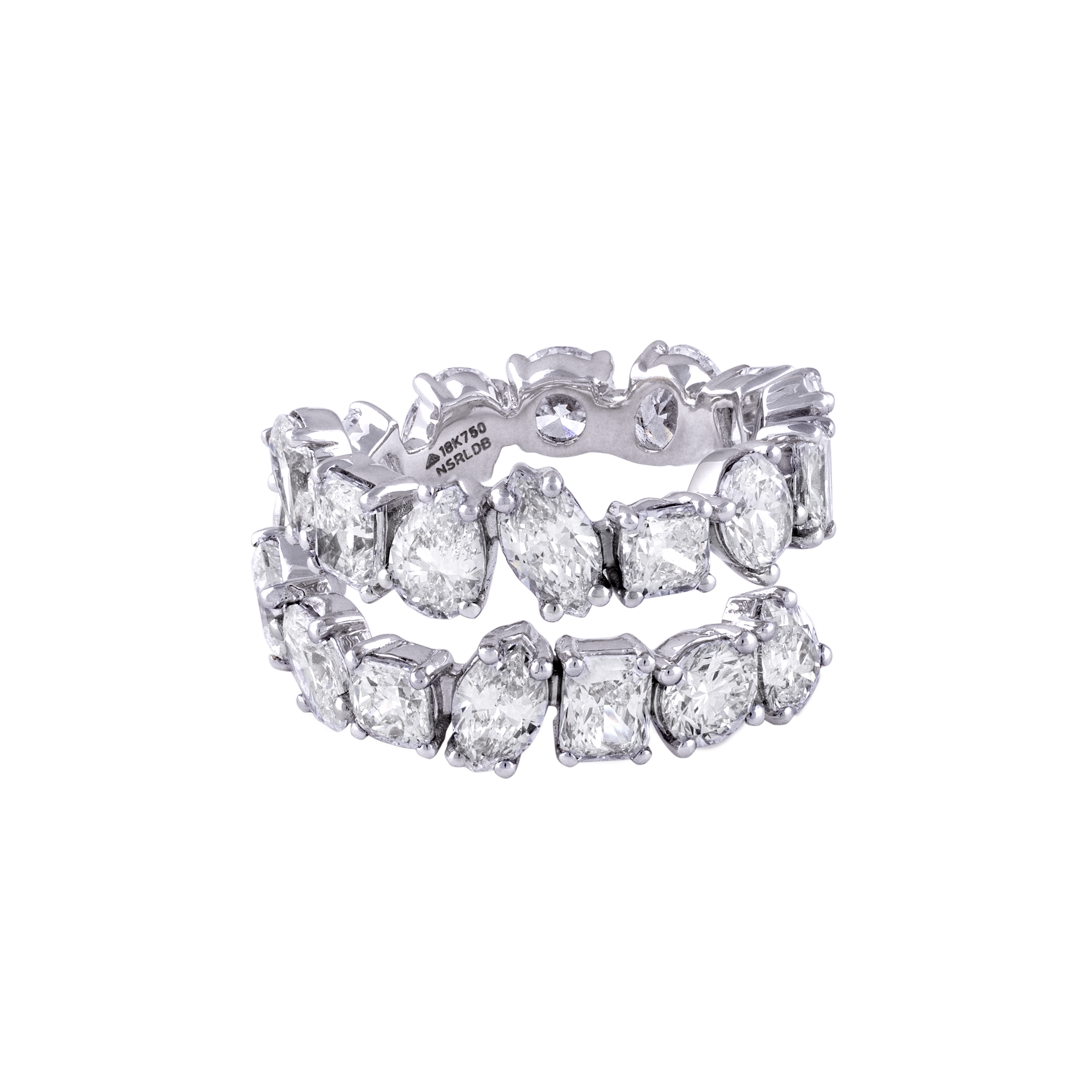 Cushion-Marquise-Oval-Pear & Round Cut Designer Lab Grown Diamond Ring | SKU: 0019052625
