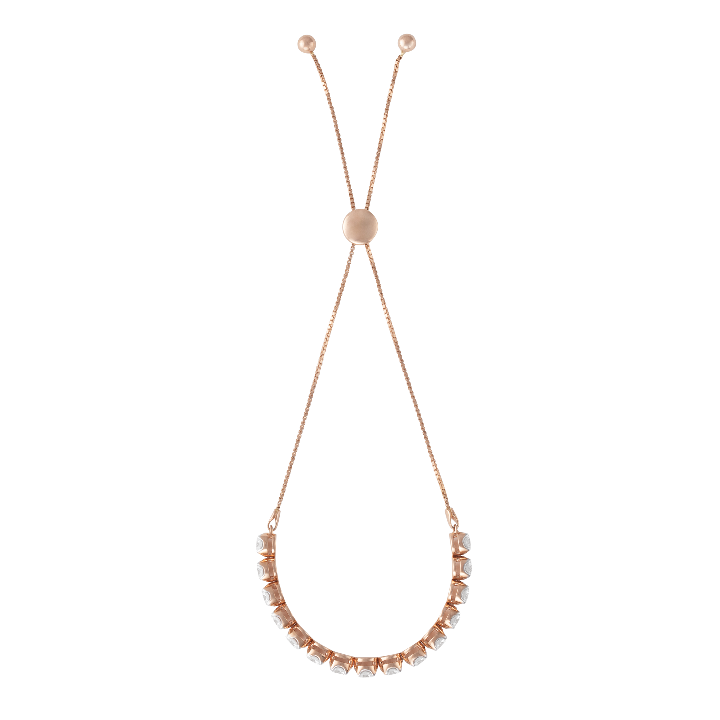 Round Brilliant 3.65 Carat Lab Grown Diamond Bracelet | SKU: 0019325514 - crash.club by CKC