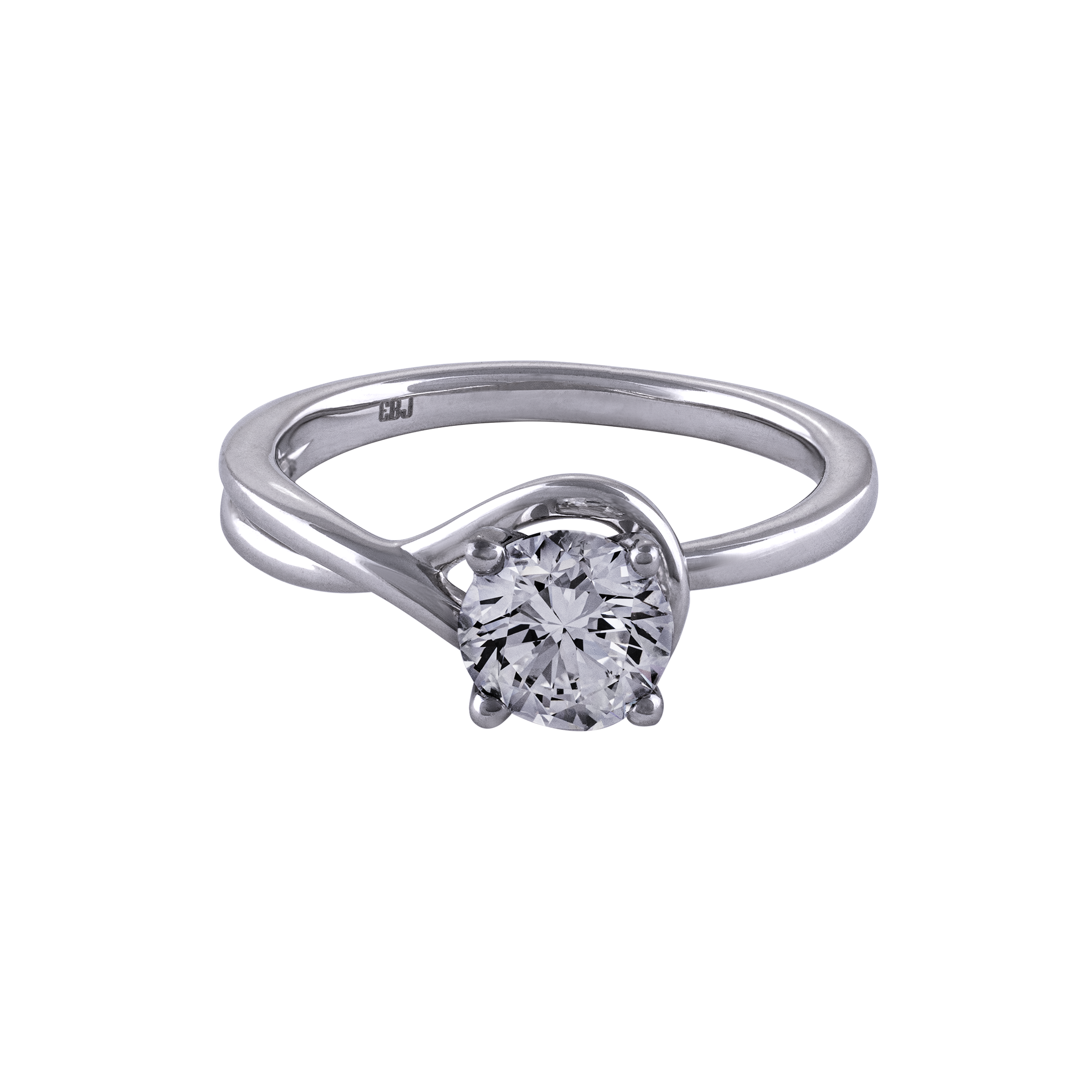 Round Brilliant 1.00 Carat Lab Grown Diamond Solitaire Ring | SKU: 0019052168