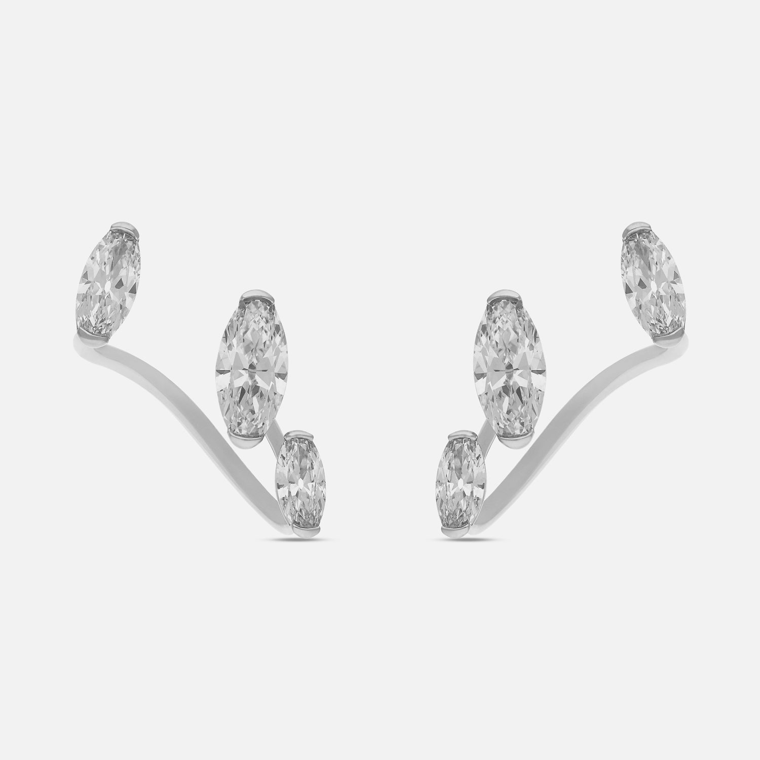 White Gold Tops with Roval-Cut Lab-Grown Diamonds | SKU : 0021957451