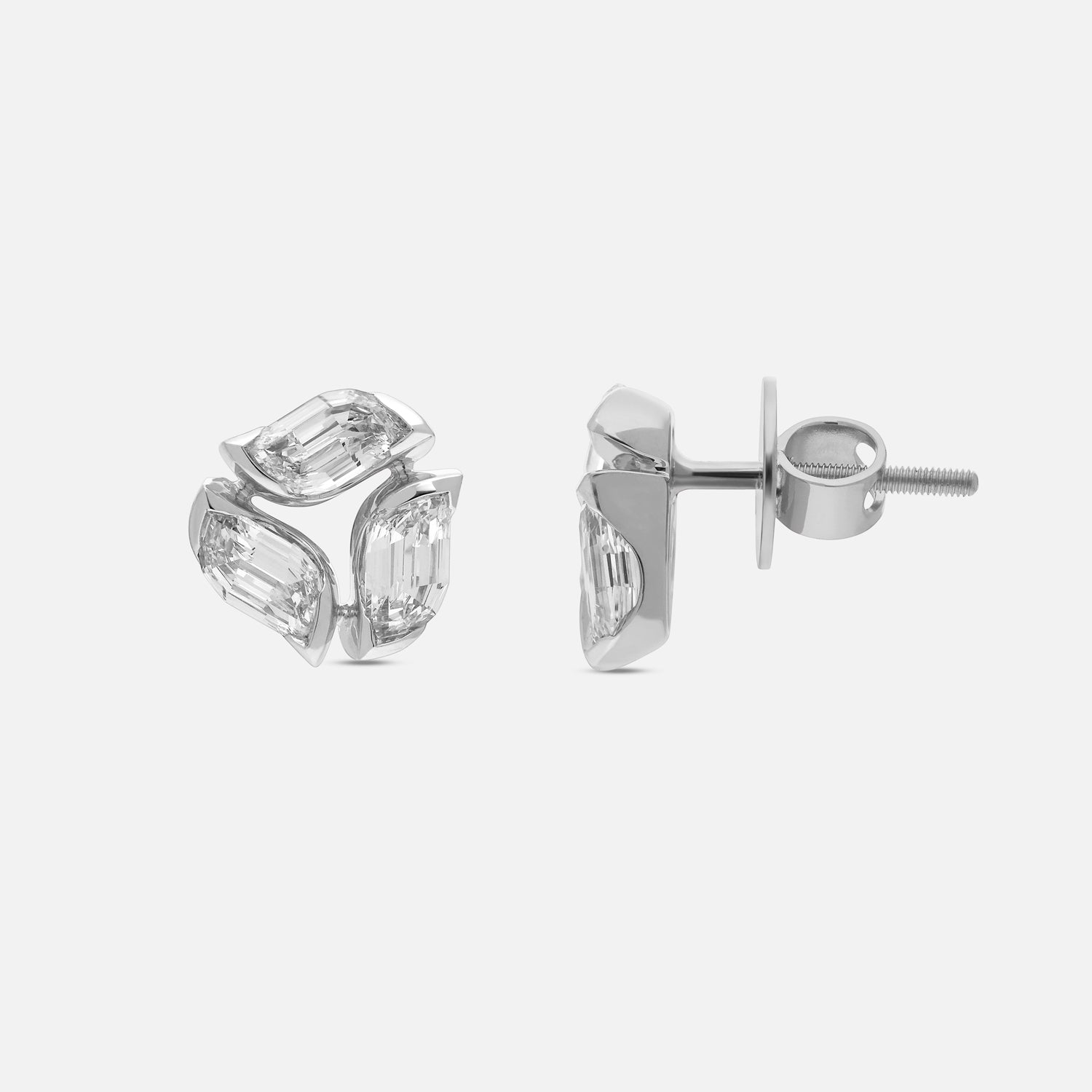 Gold Tops with Flame-Cut Lab-Grown Diamonds | SKU : 0021957086