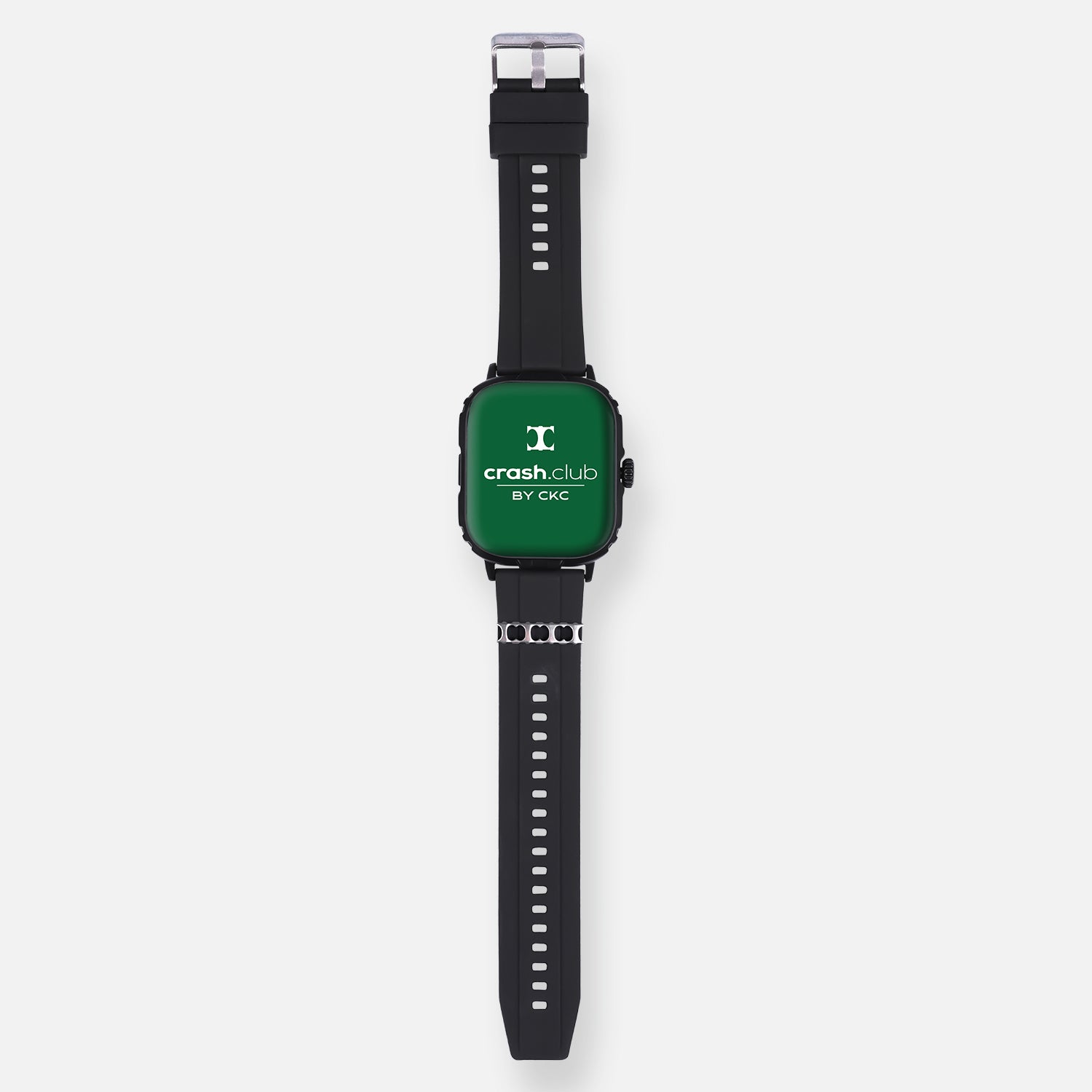 Smartwatch with Silver Charm, Bluetooth Calling & Health Tracking for Men | SKU : 0022607195, 0005857616
