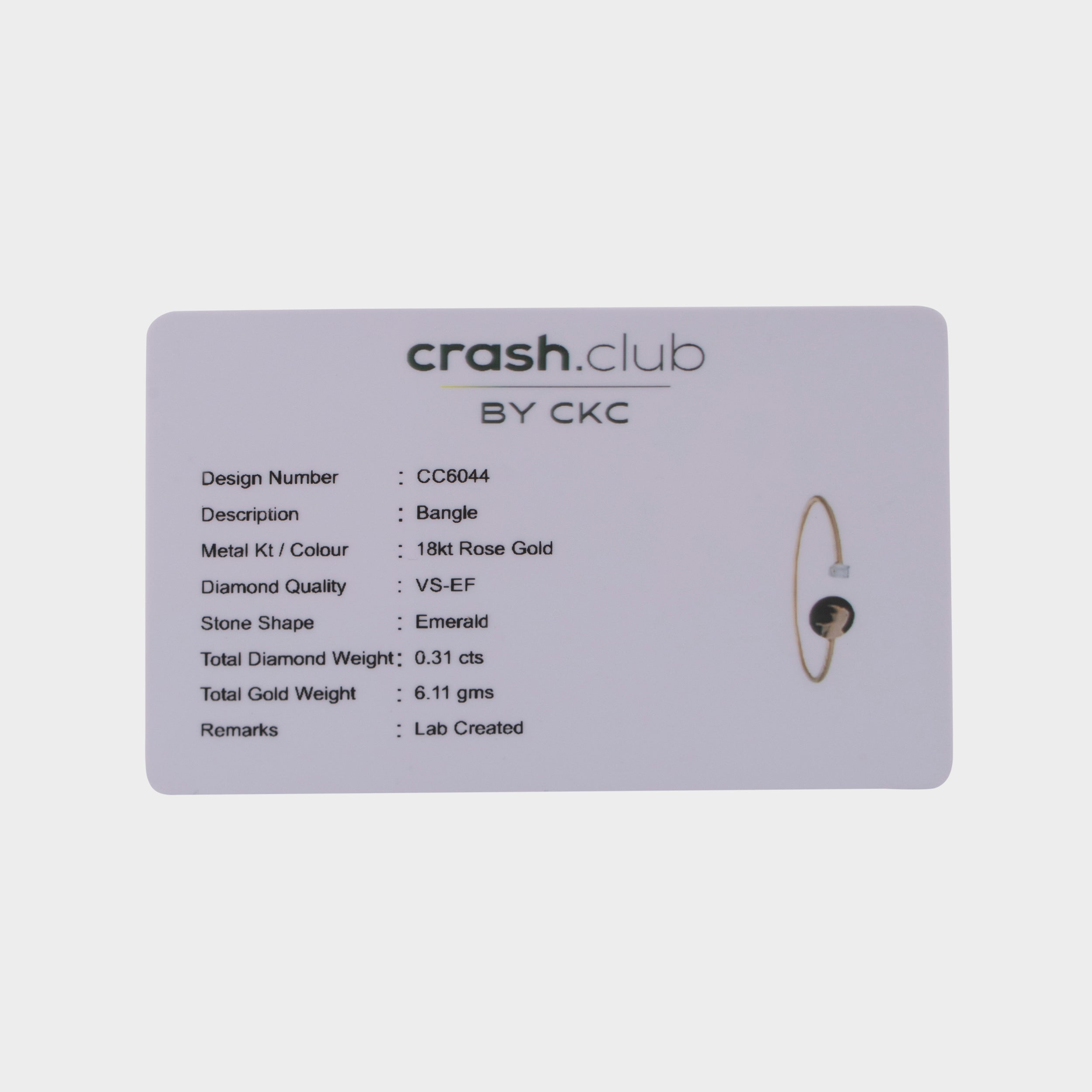 Emerald Cut 0.31 Carat Rhino Horn Designer Bracelet | SKU: 0003181508