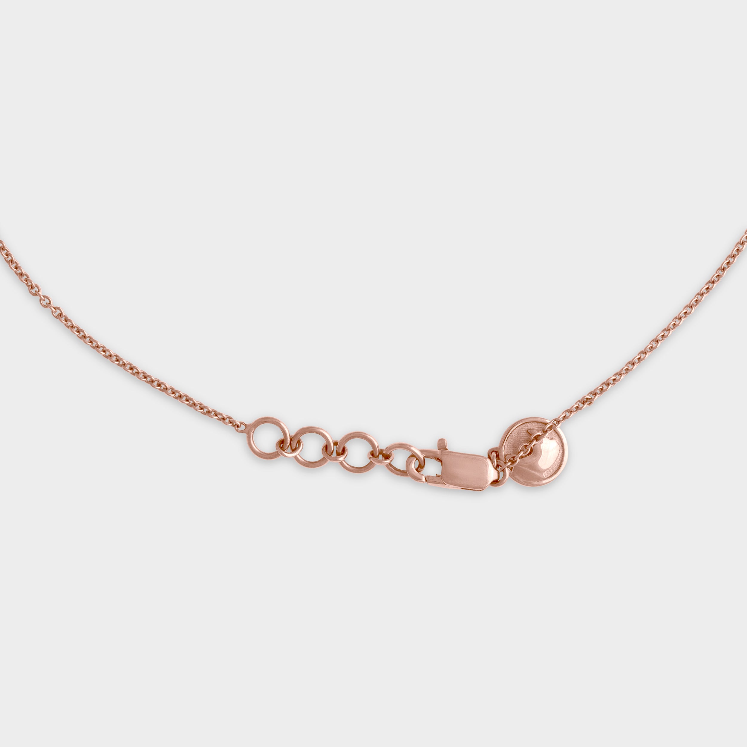 Round Brilliant 0.42 Carat Blue Rhino Lab Grown Diamond Chain Pendant | SKU : 0003181935