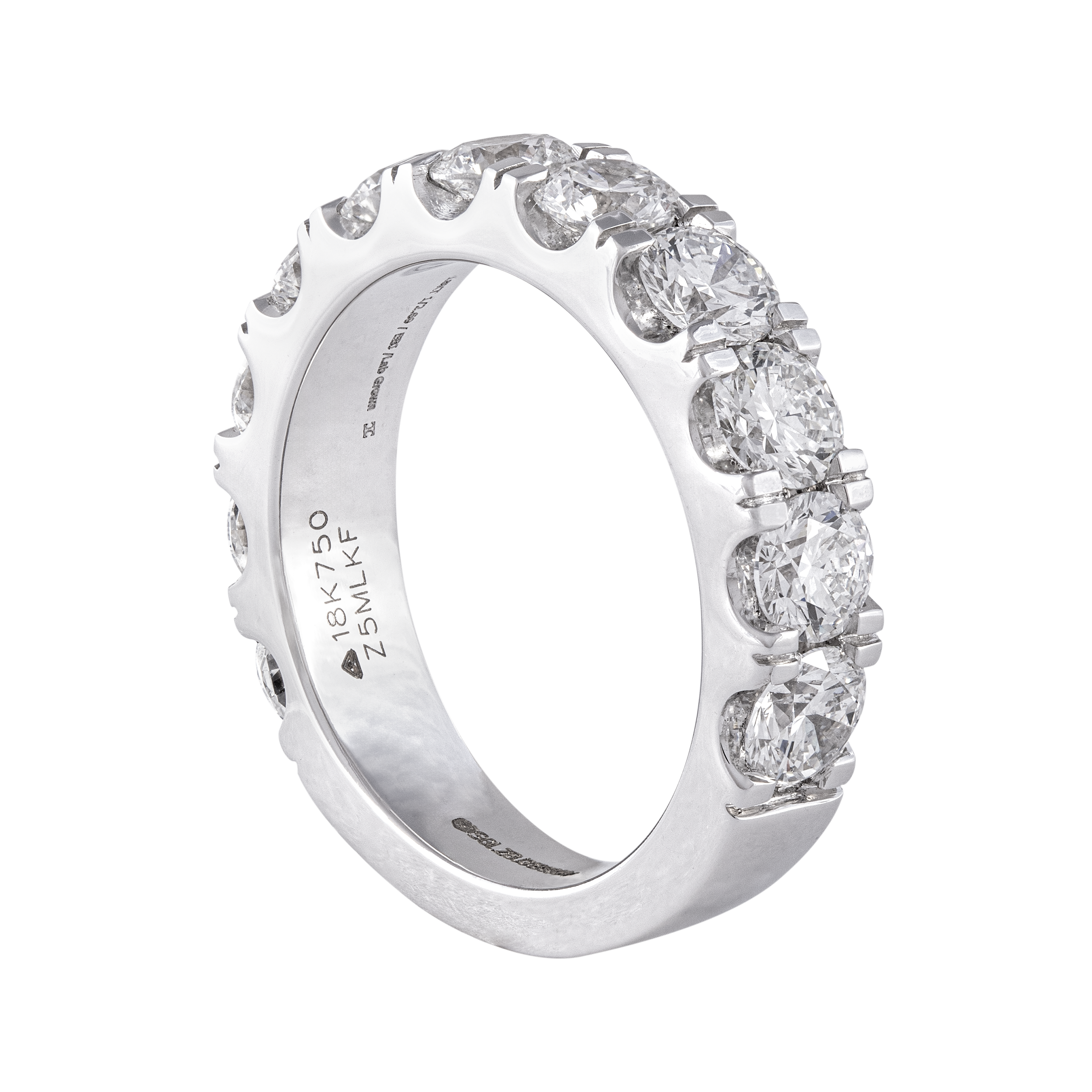 Round Brilliant 2.69 Carat Designer Lab Grown Diamond Ring | SKU: 0003181409 - crash.club by CKC