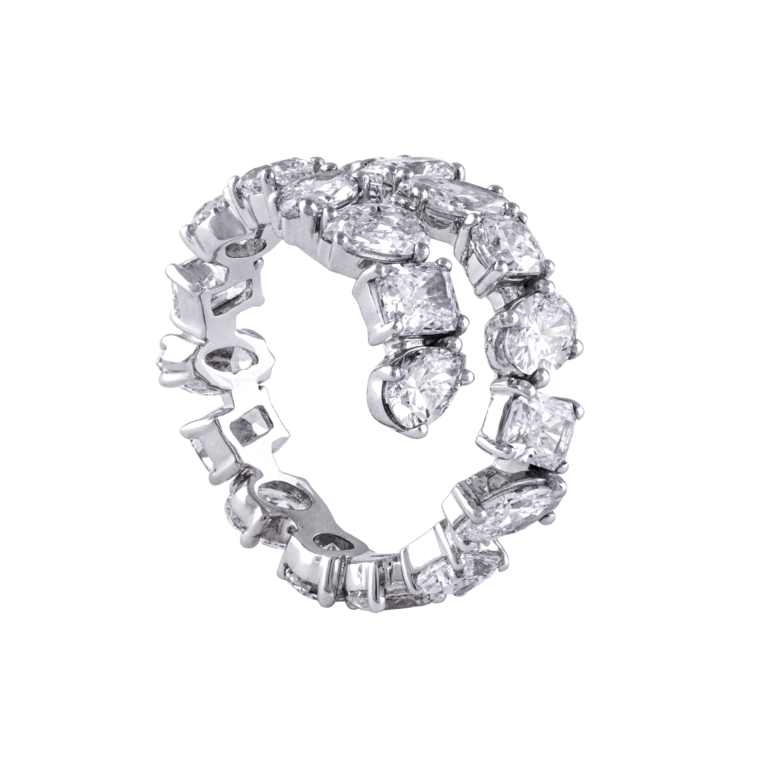 Cushion-Marquise-Oval-Pear & Round Cut Designer Lab Grown Diamond Ring | SKU: 0019052625
