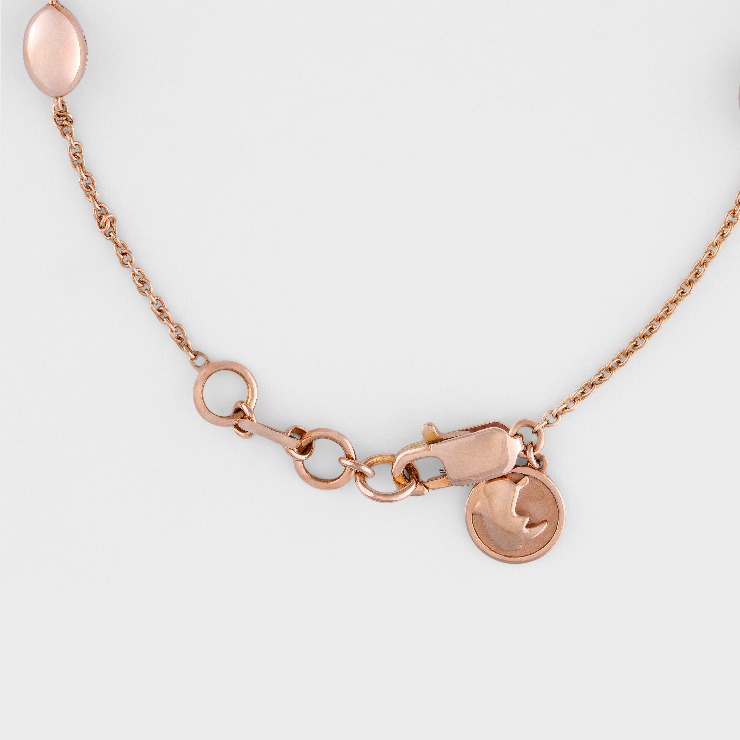 Pear Cut 0.66 Carat & 0.075 Carat Rhino Motif Lab Grown Diamond Accents Bracelet | SKU: 0019361635