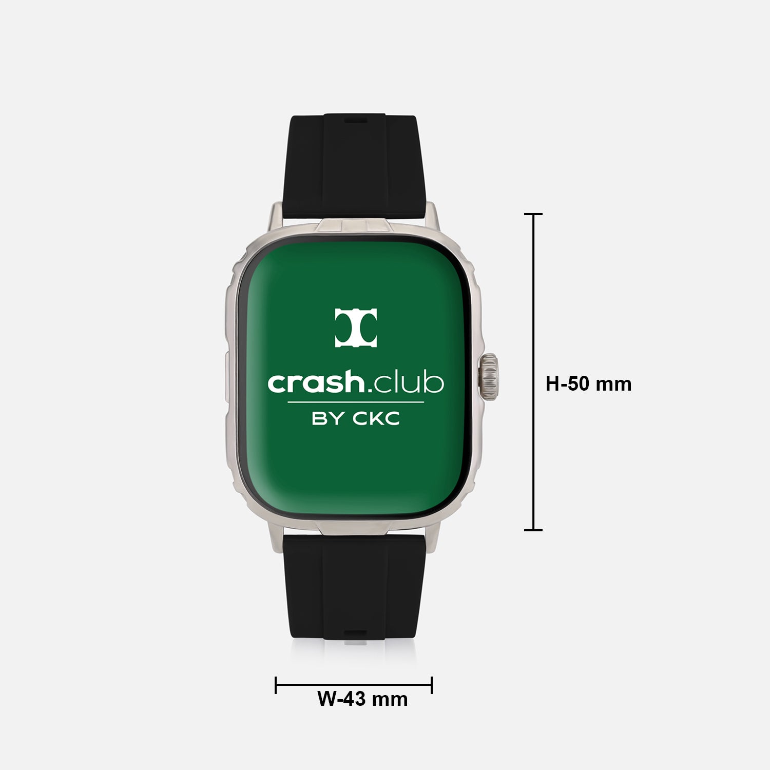 Smartwatch with Silver Charm, Bluetooth Calling & Health Tracking for Men | SKU : 0022605290, 0005856817