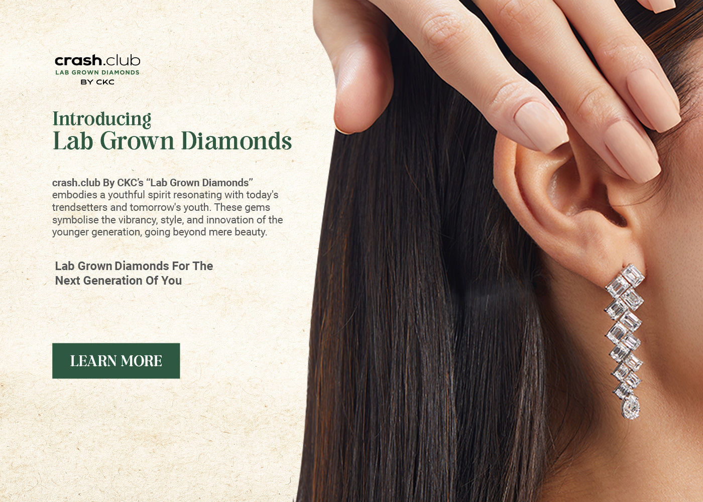 lab grown diamonds near me- Crash Club by CKC