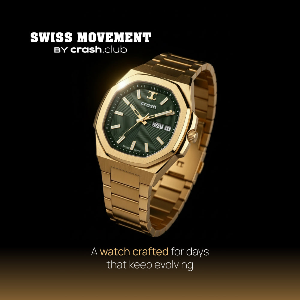 The Moment Is Here: crash.club by CKC Launches Its First-Ever Swiss Movement Watch Collection