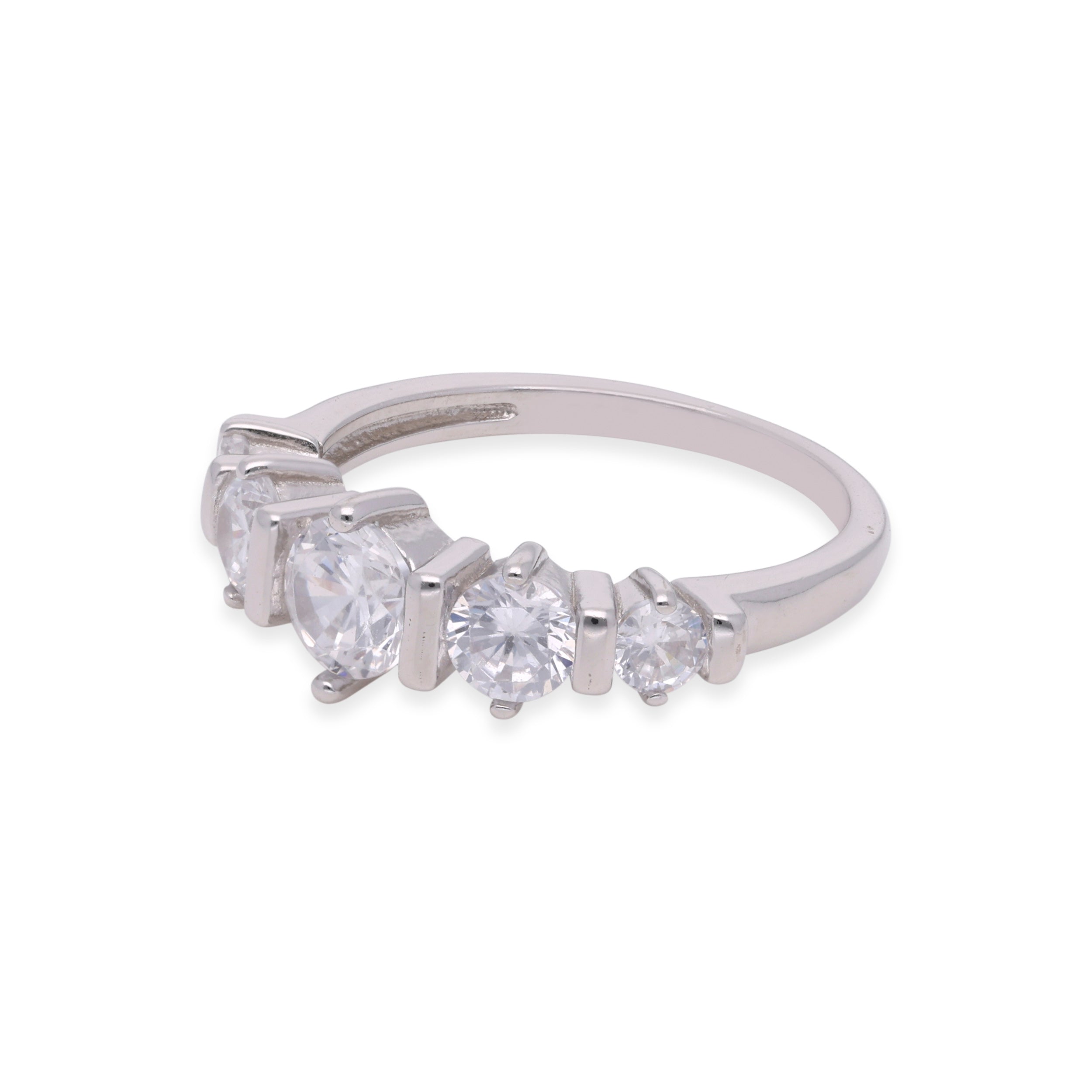 STERLING SILVER CUBIC ZIRCONIA RING | SKU : 0003109861, 0003109878, 0003109854