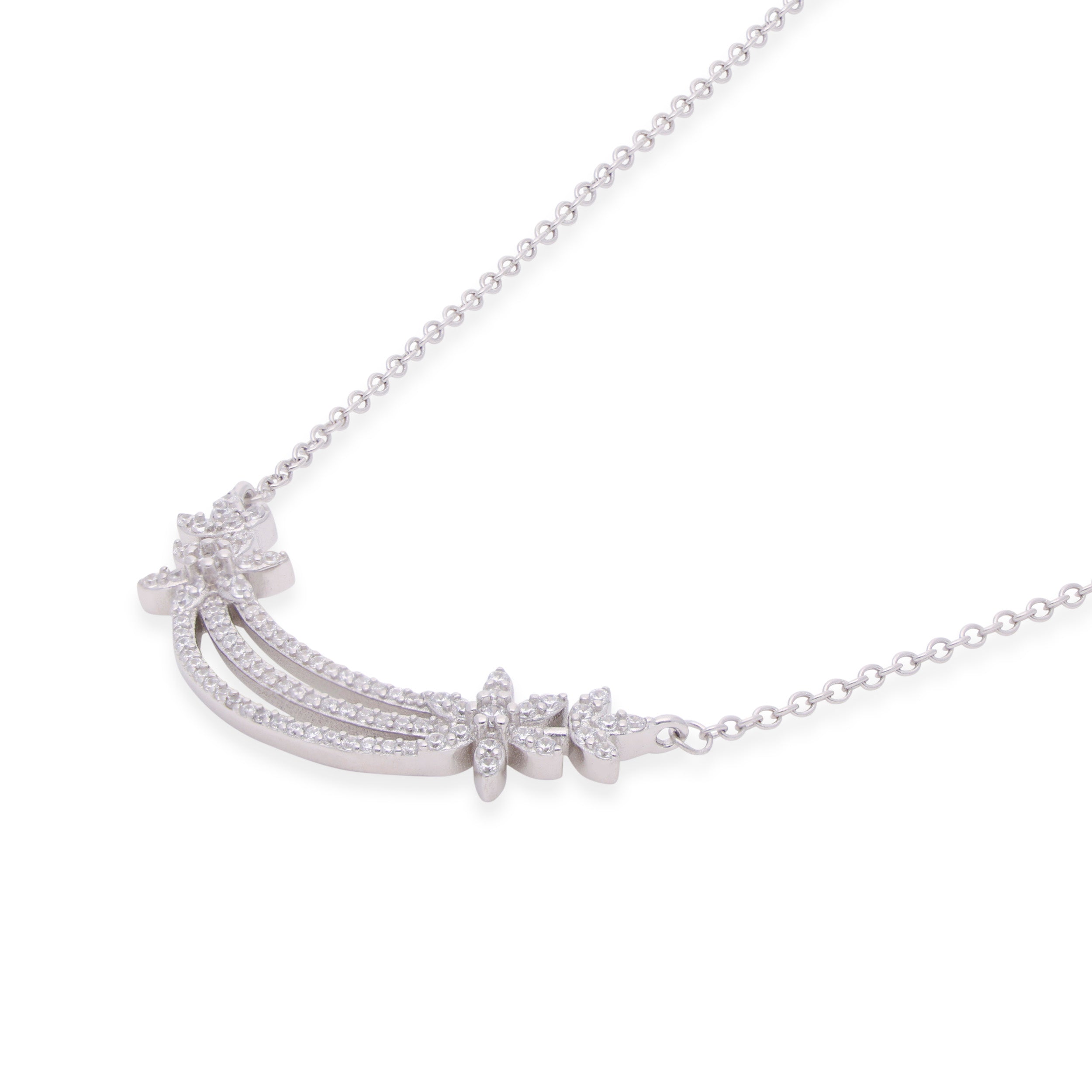 Diamond Bow Necklace | SKU : 0003115299