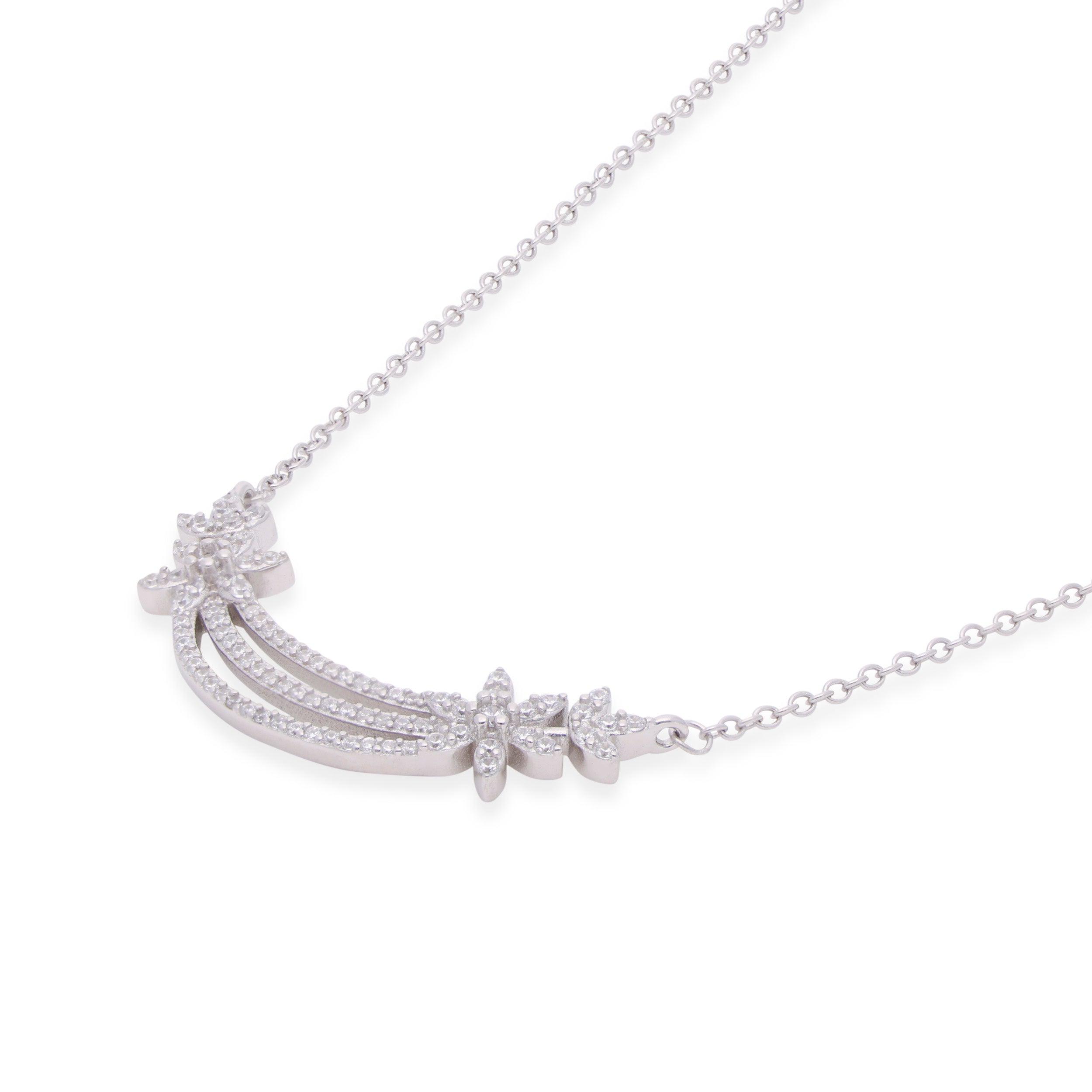 Diamond Bow Necklace | SKU : 0003115299, 0003115336, 0003115251