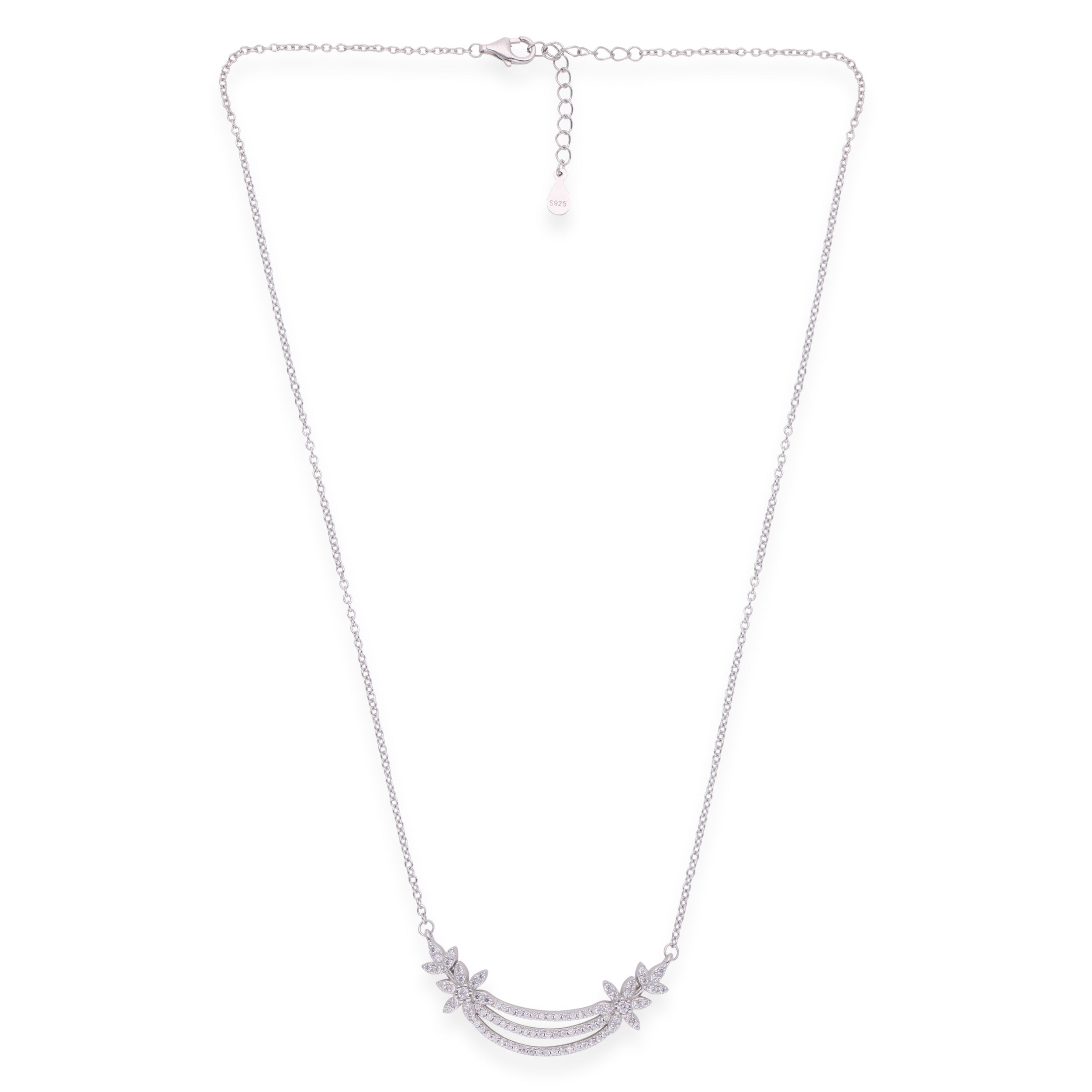 Diamond Bow Necklace | SKU : 0003115299
