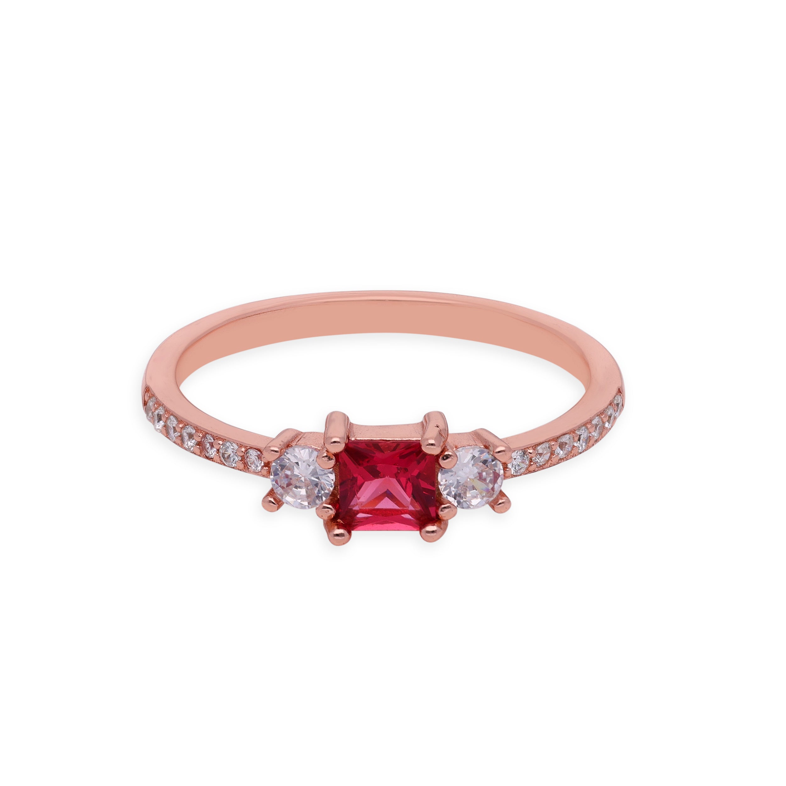 ROSE GOLD VINTAGE RED RING | SKU : 0003116135 , 0003116166