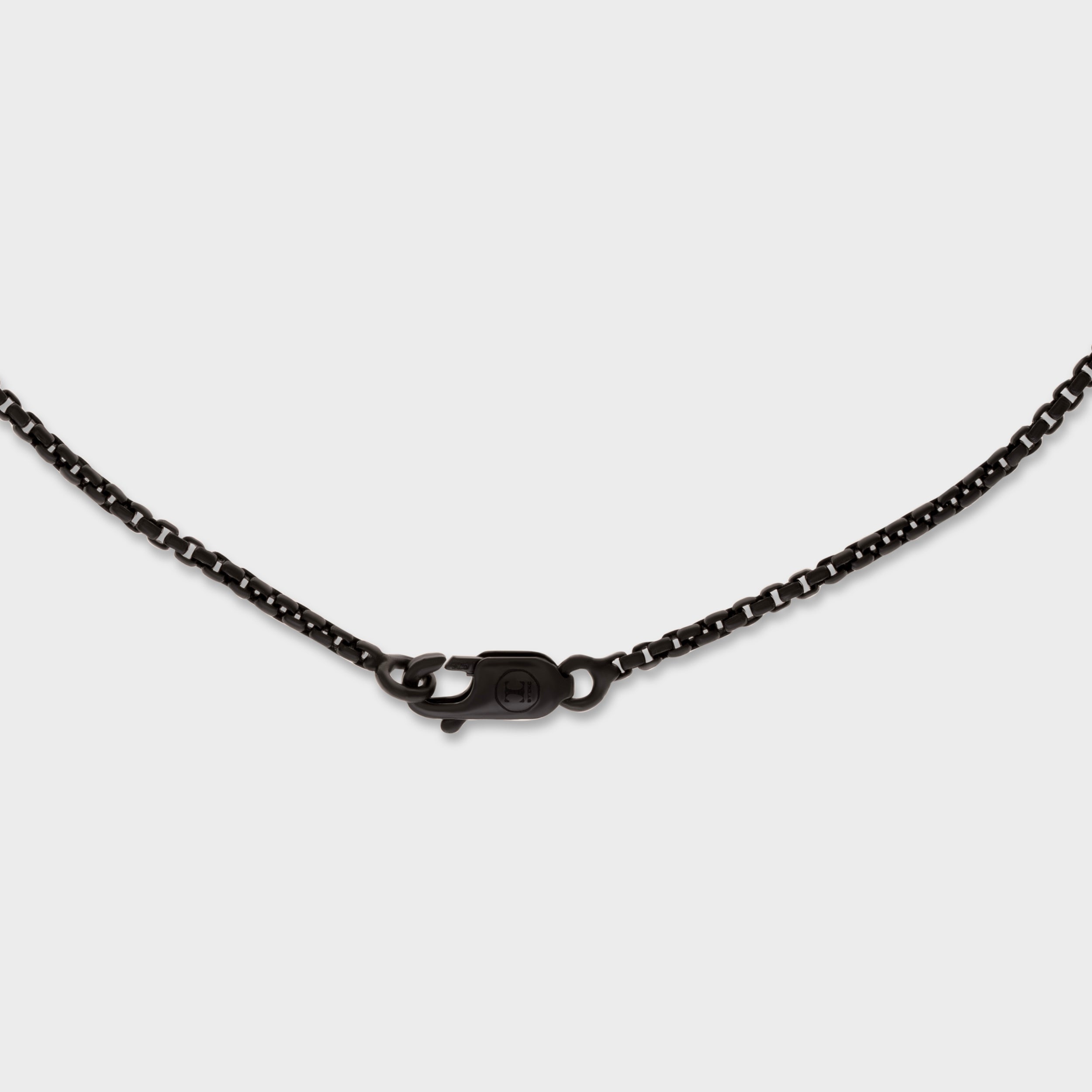 Men's Black Rhodium Silver Chain Pendant | SKU : 0003357071, 0020690878