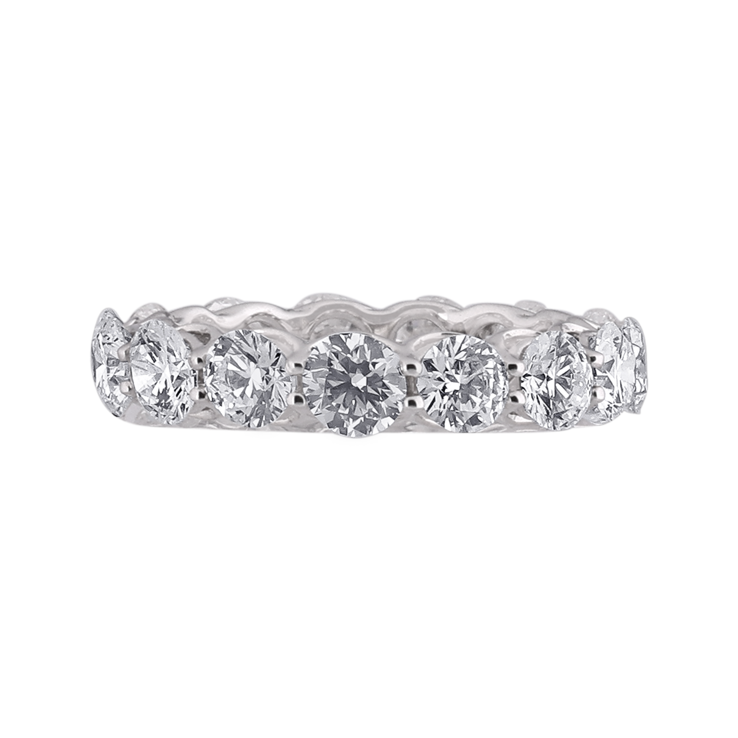 Eternal Glow White Gold Diamond Band | SKU : 0003362877