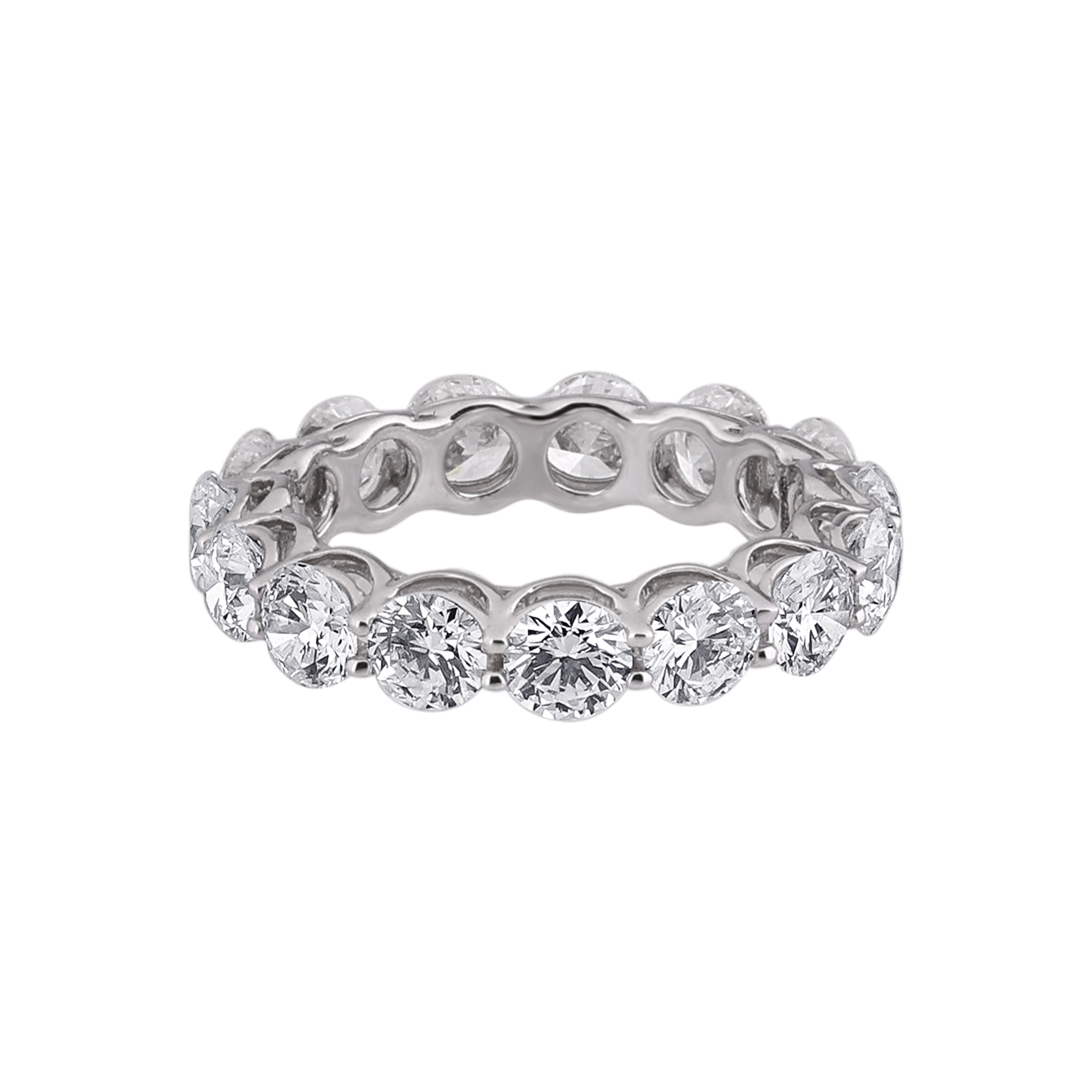 Eternal Glow White Gold Diamond Band | SKU : 0003362877