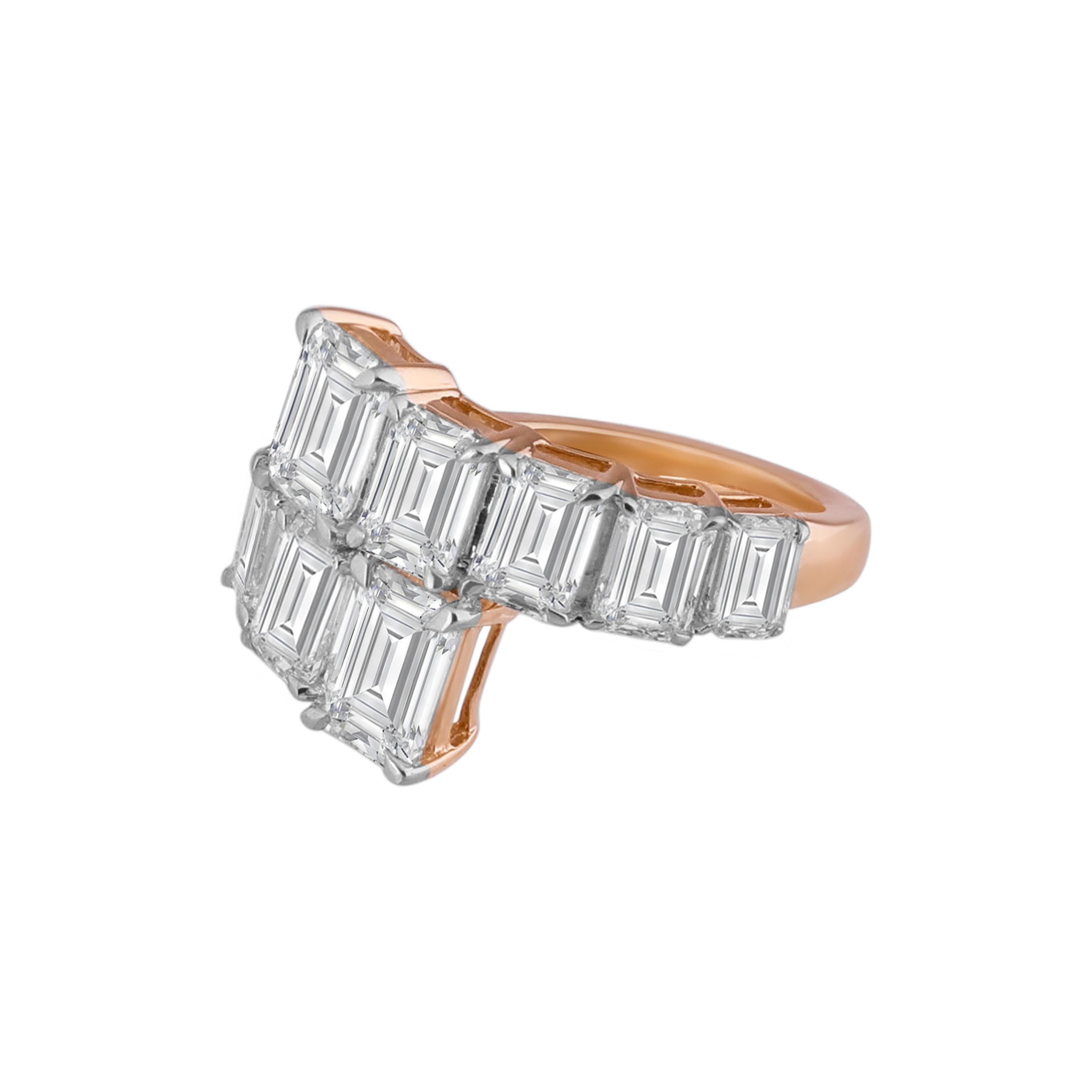 Triumph Rose Gold Diamond Ring | SKU : 0003362884