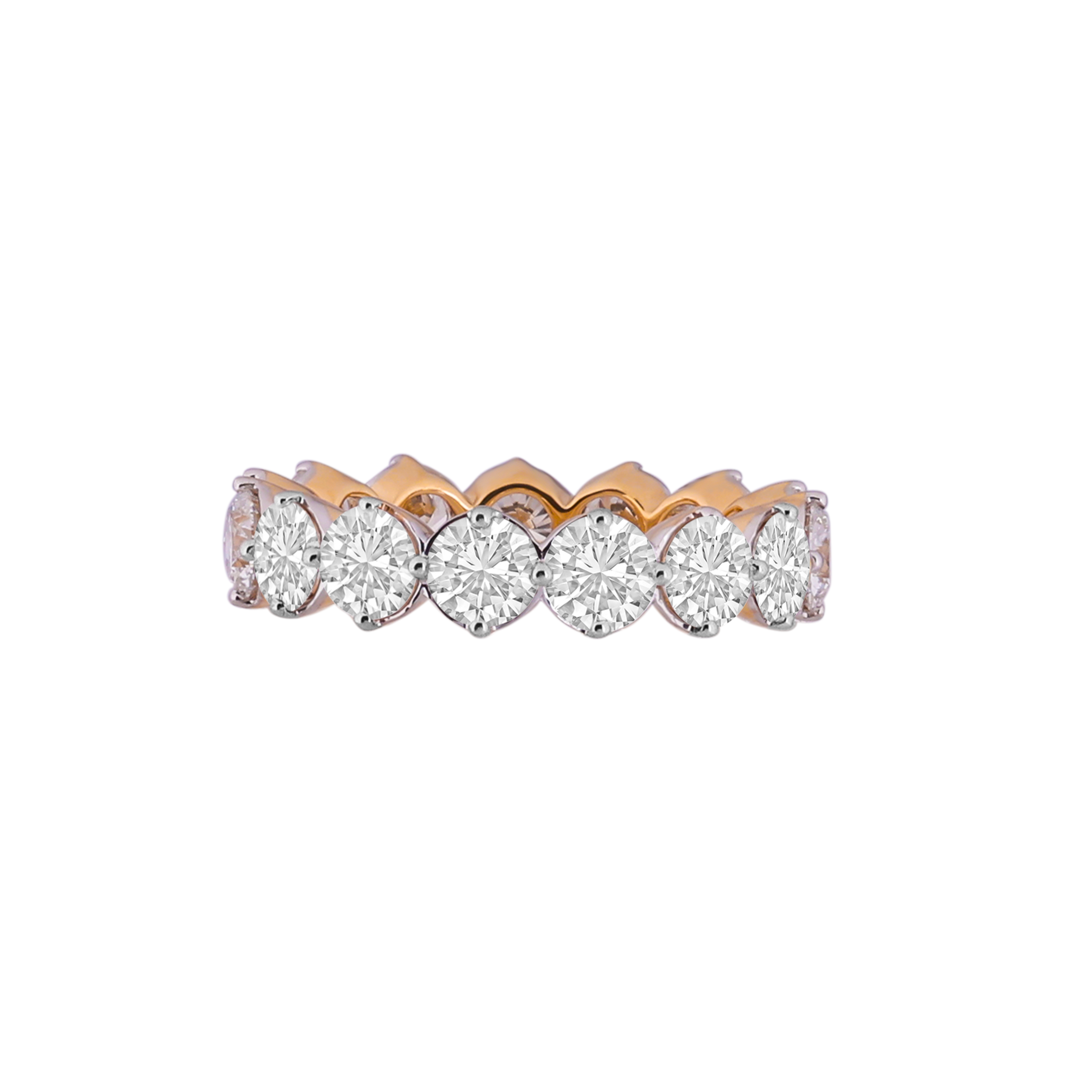 Forever Radiance 18K Gold Lab-Grown Diamond Band | SKU : 0003362891