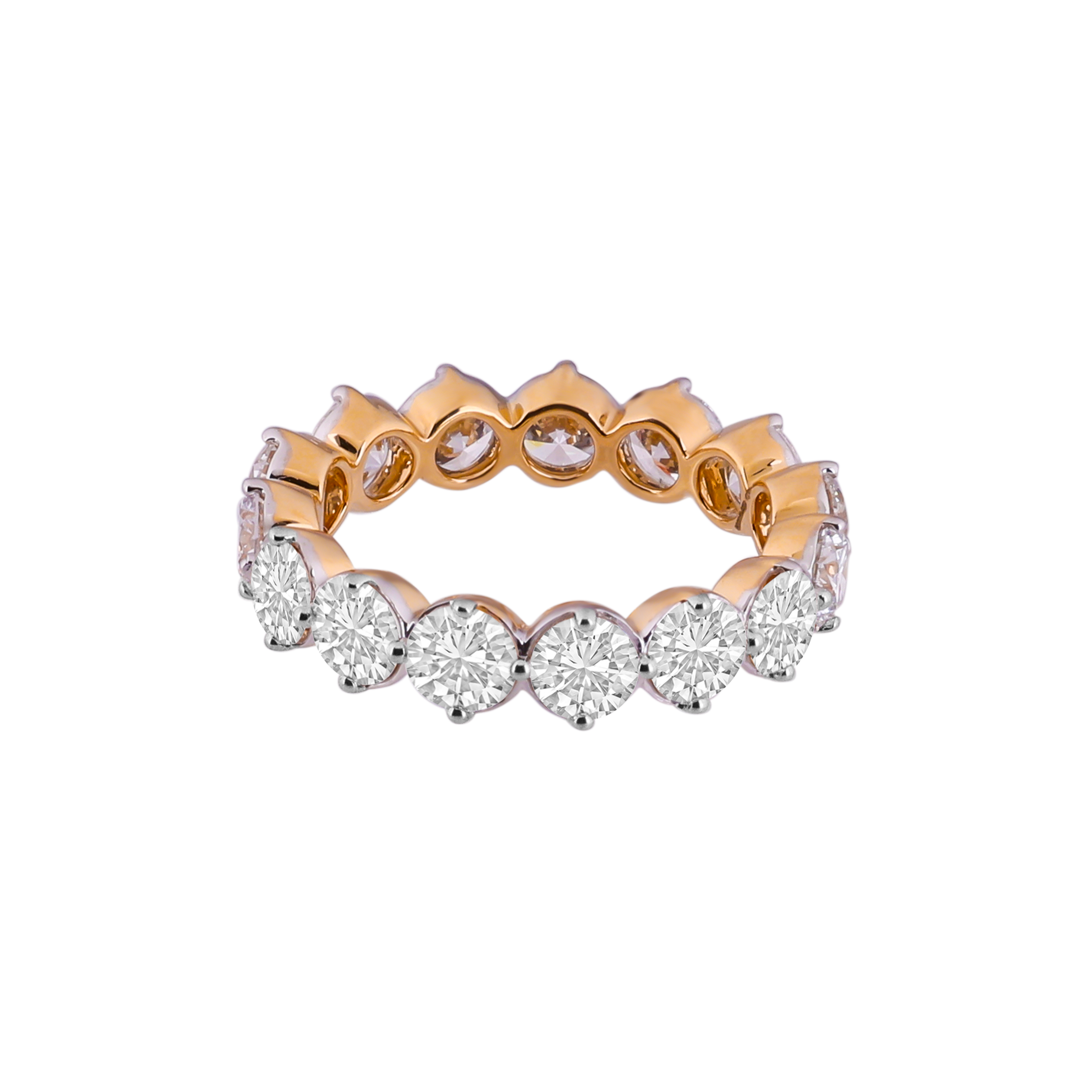 Forever Radiance 18K Gold Lab-Grown Diamond Band | SKU : 0003362891