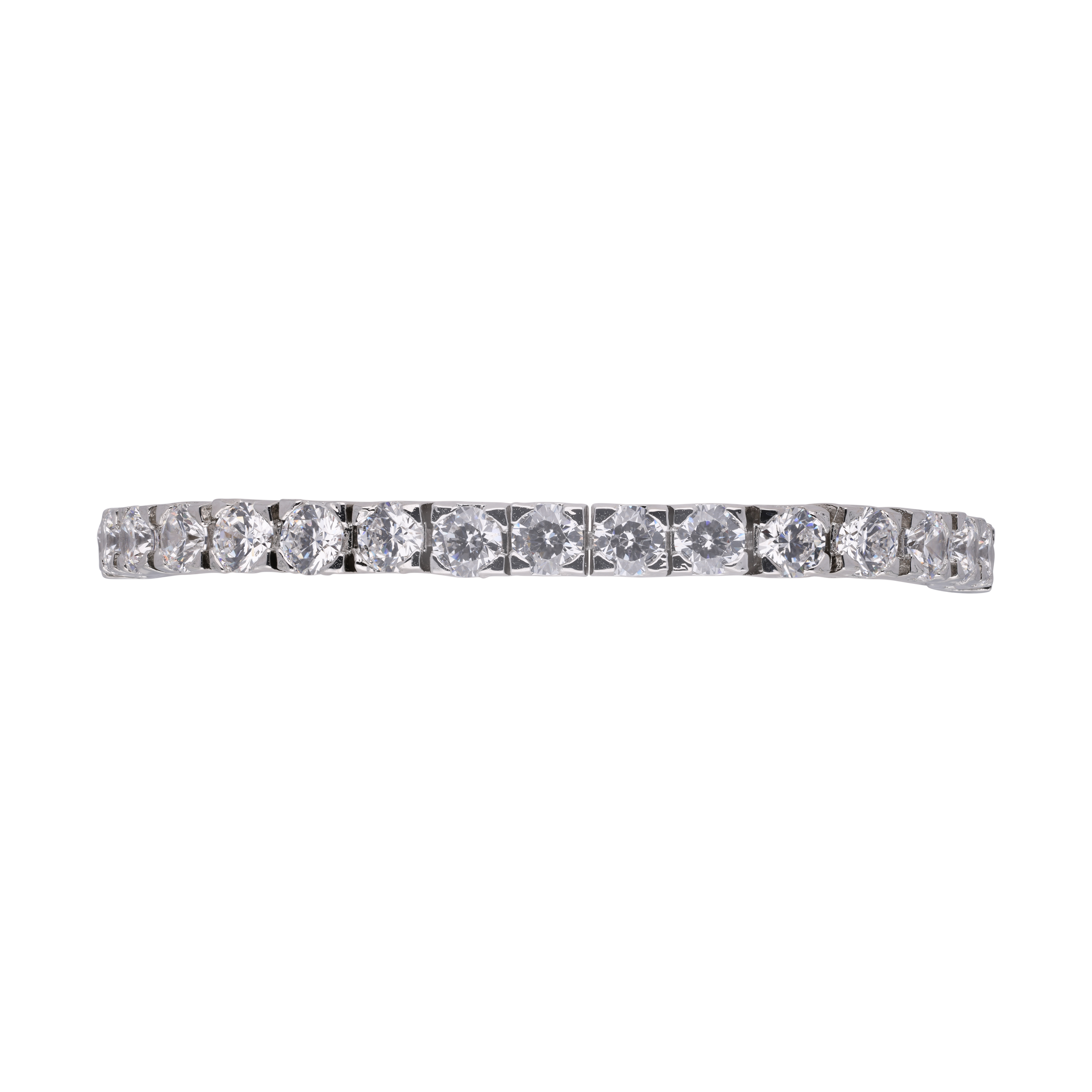 Sterling Silver Round-Cut Solitaire Bracelet | SKU : 0003394861 , 0020809263 , 0020809270, 0003394939