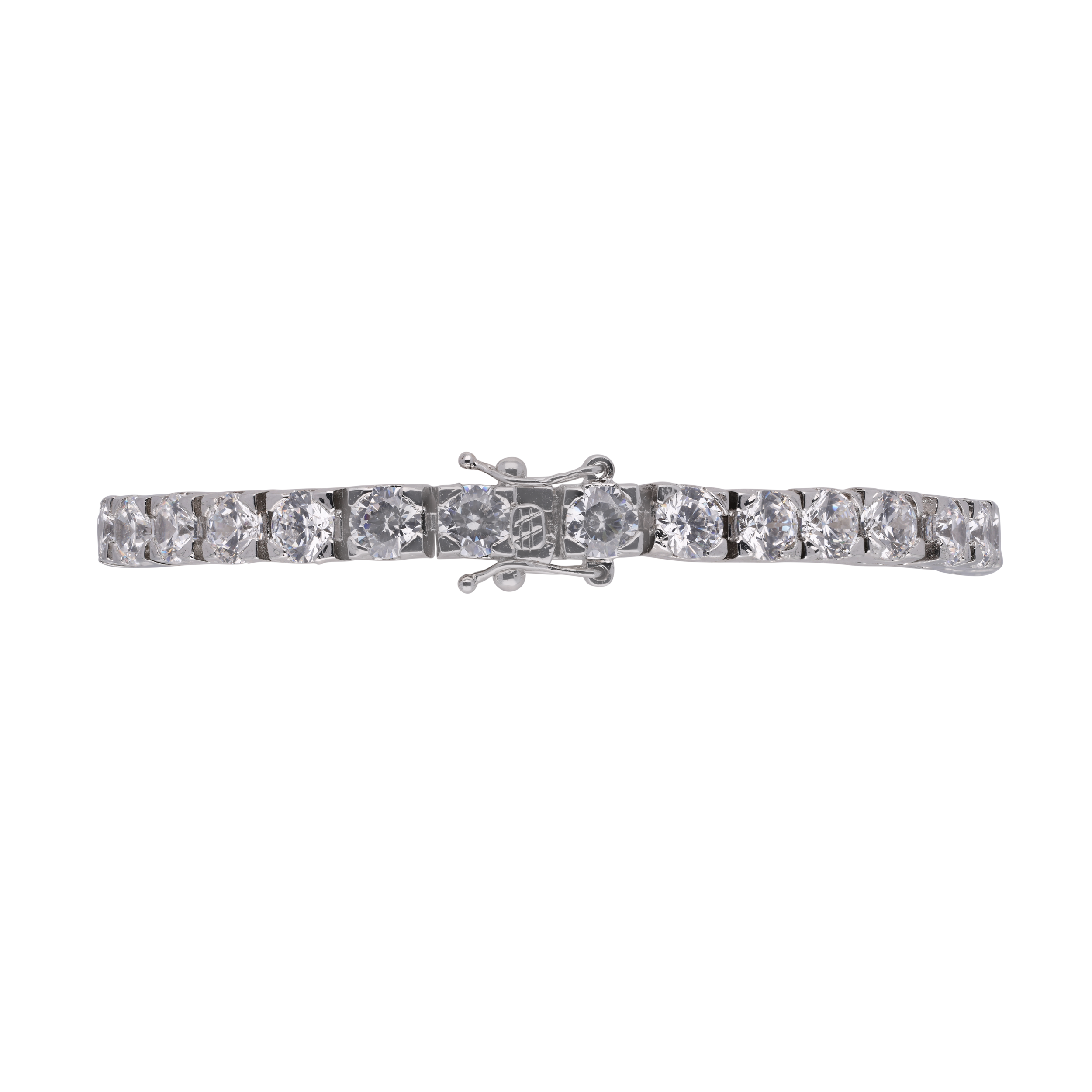 Sterling Silver Round-Cut Solitaire Bracelet | SKU : 0003394861 , 0020809263 , 0020809270, 0003394939