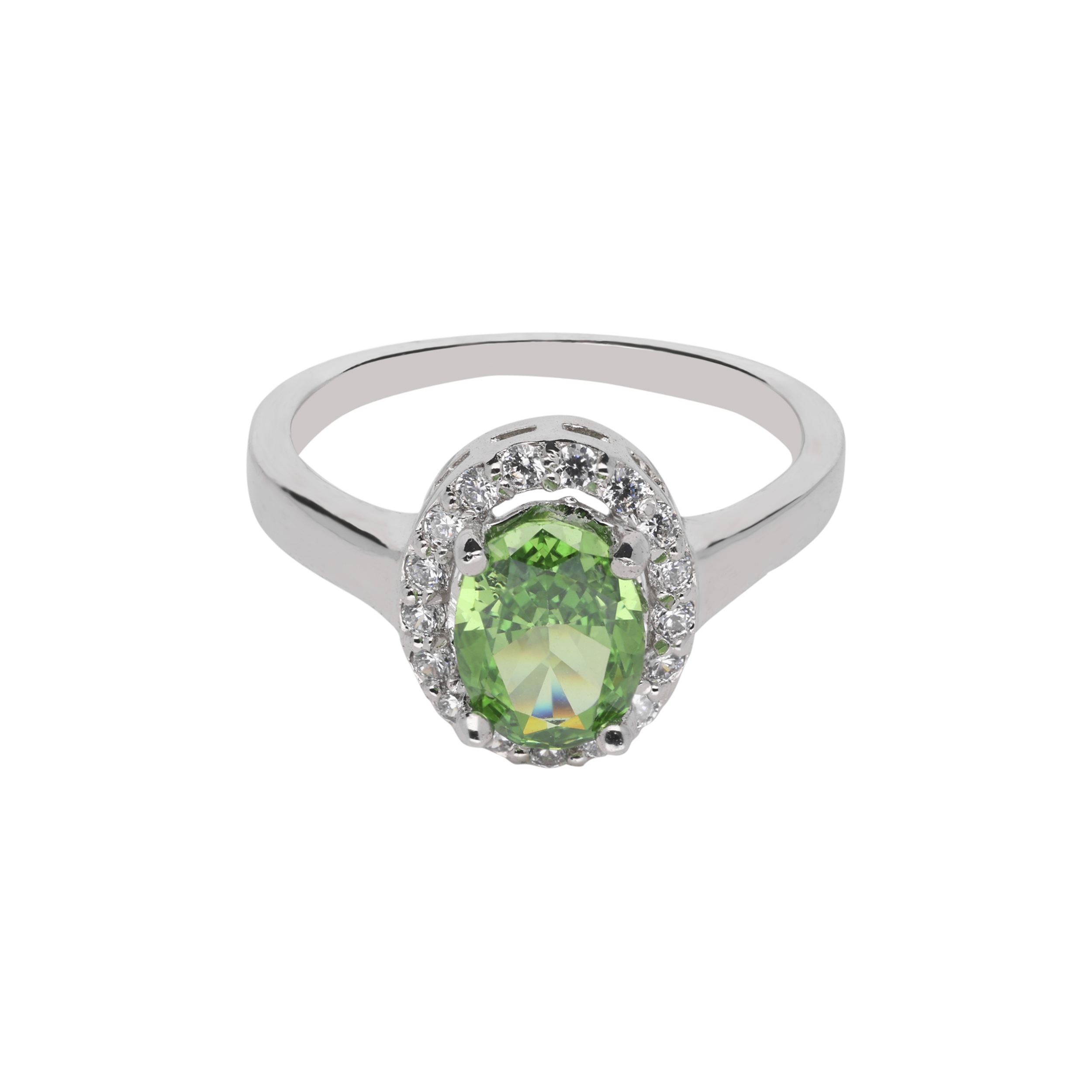 Sterling Silver Ring with Oval Gemstone | SKU : 0003395202, 0020810054, 0020810061, 0020813666