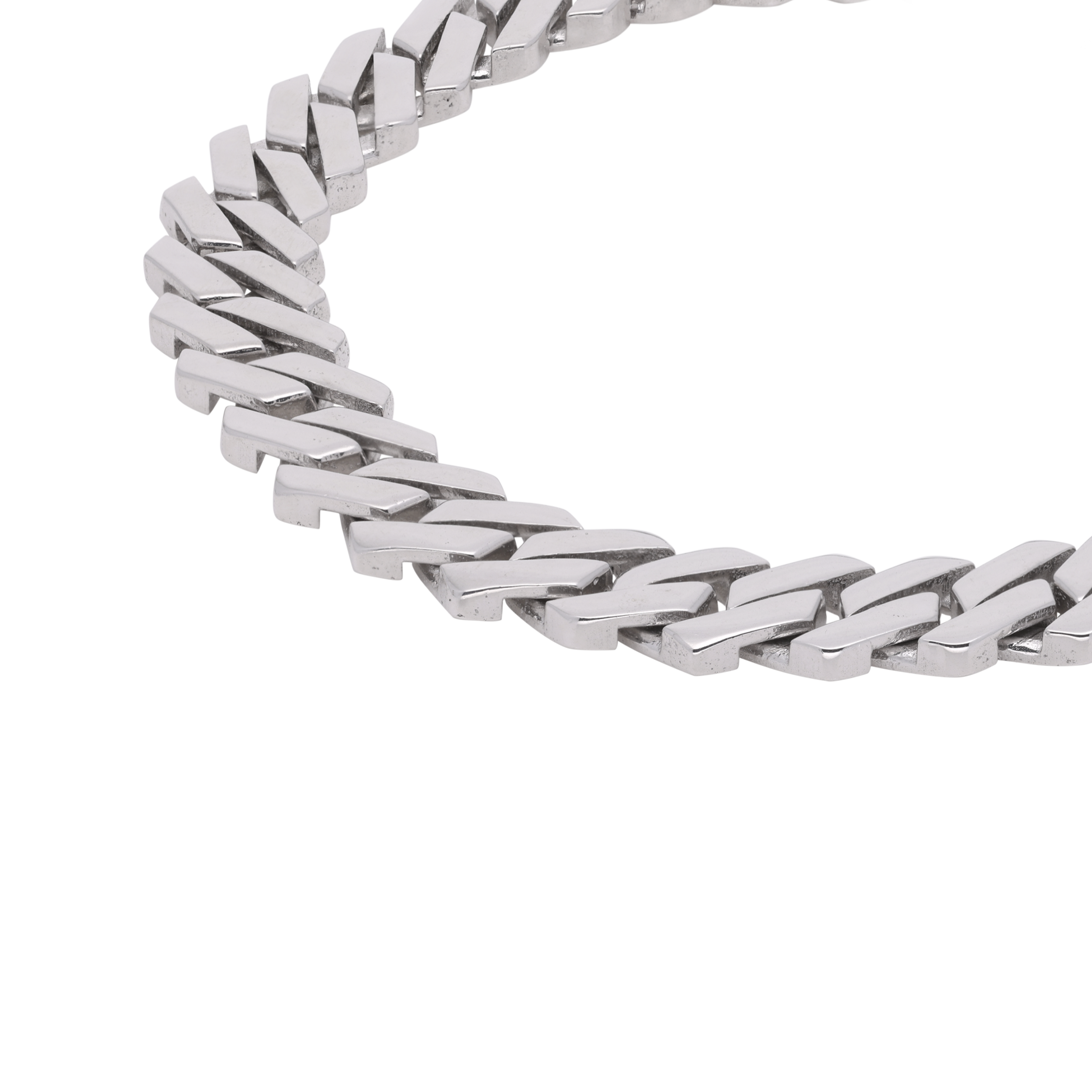 Classic Sterling Silver Cuban Link Bracelet | SKU : 0003401873