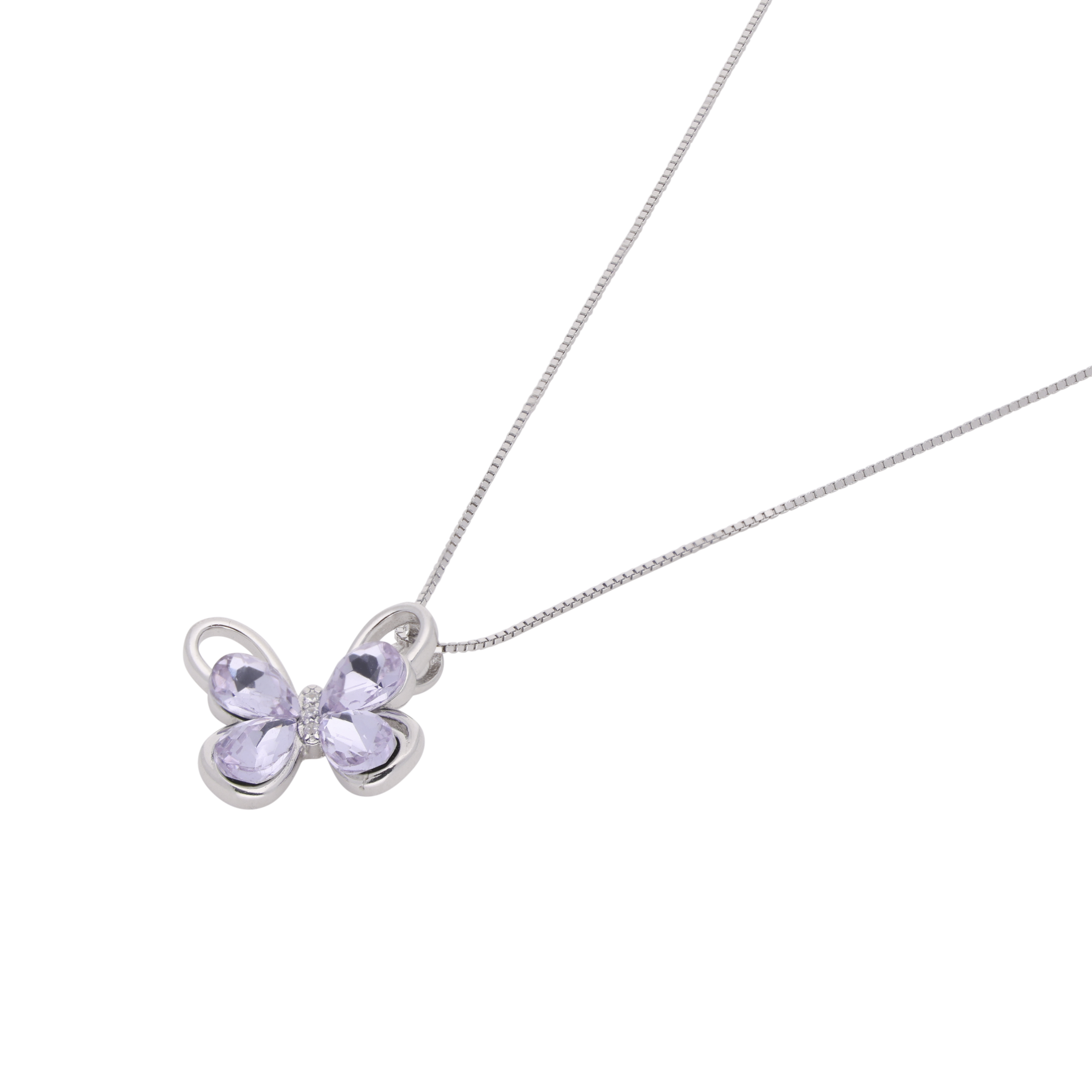 Sparkling Butterfly Chain Pendant | SKU : 0003403082, 0003403105, 0003403099, 0003403075, 0020859800