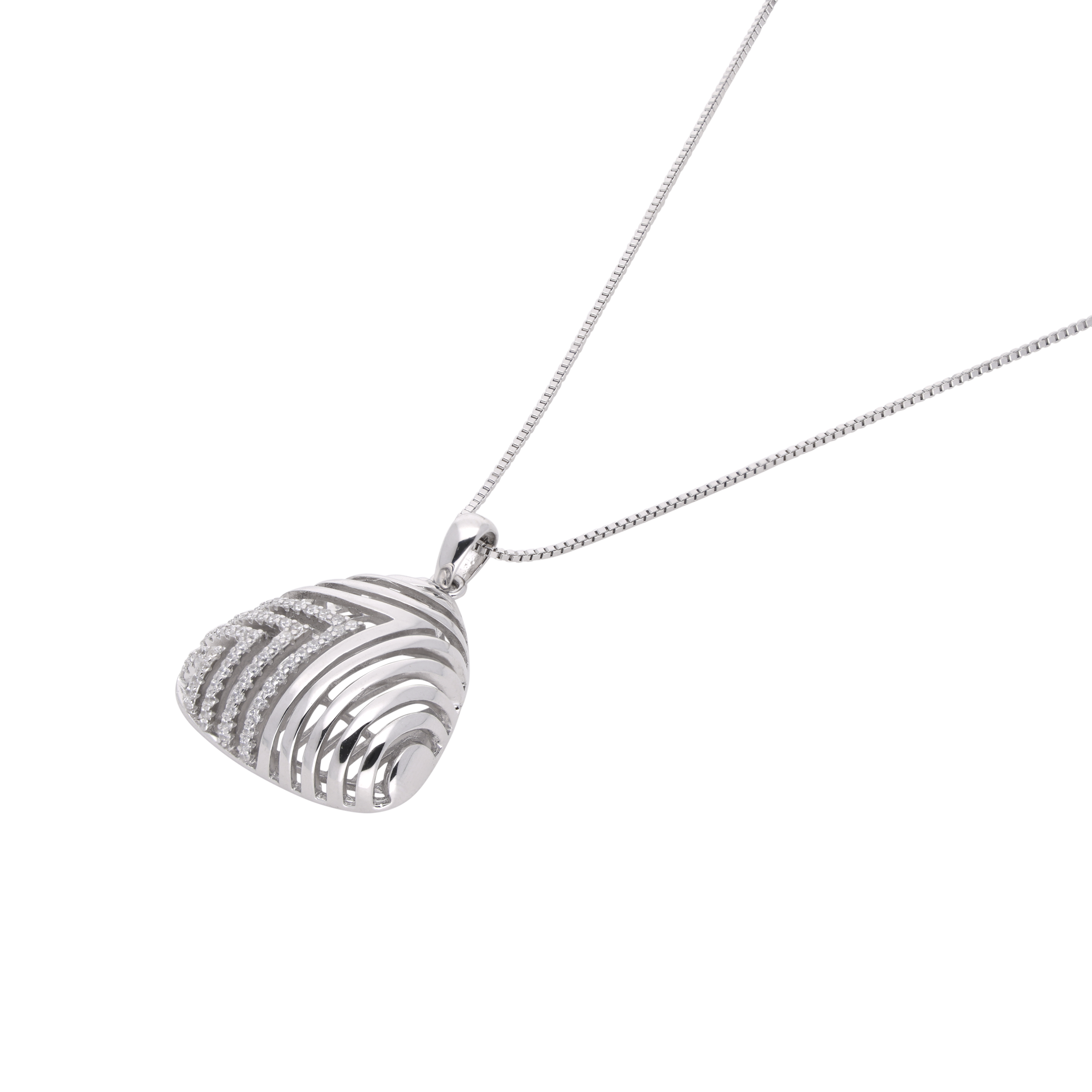 Triangular Spark Sterling Silver Pendant | SKU : 0003403181, 0020853778, 0020853754, 000340316754