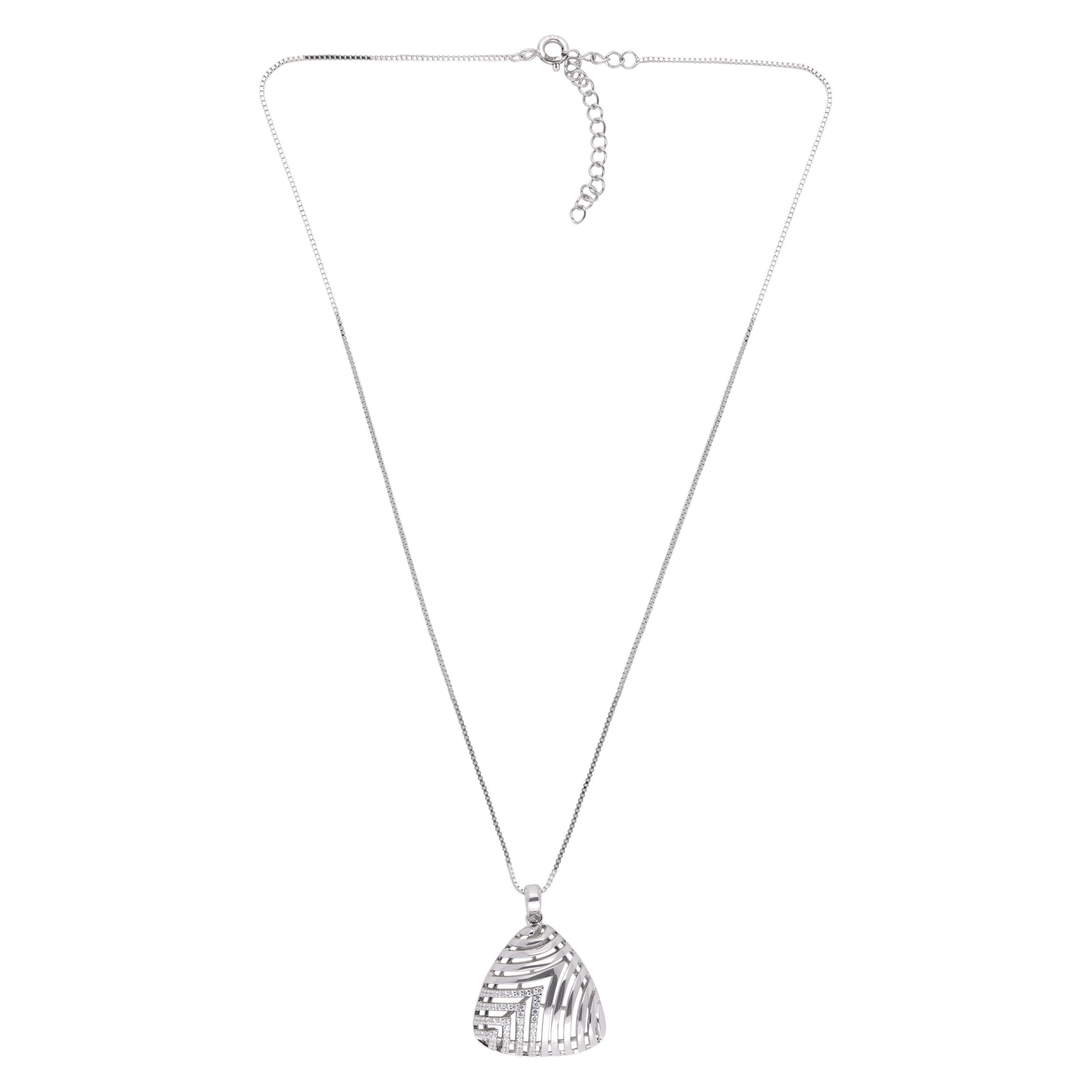 Triangular Spark Sterling Silver Pendant | SKU : 0003403181, 0020853778, 0020853754, 000340316754