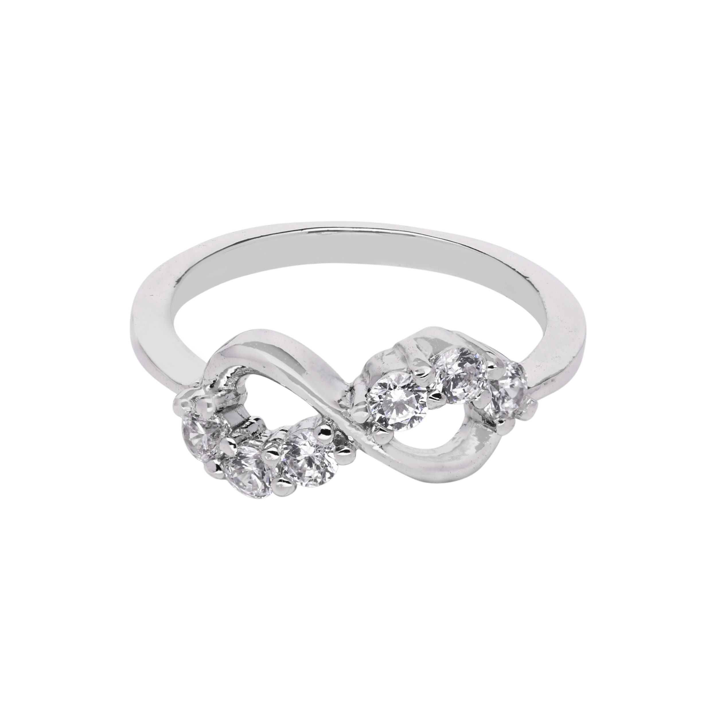 Eternity Zircon Silver Ring | SKU : 0003448649