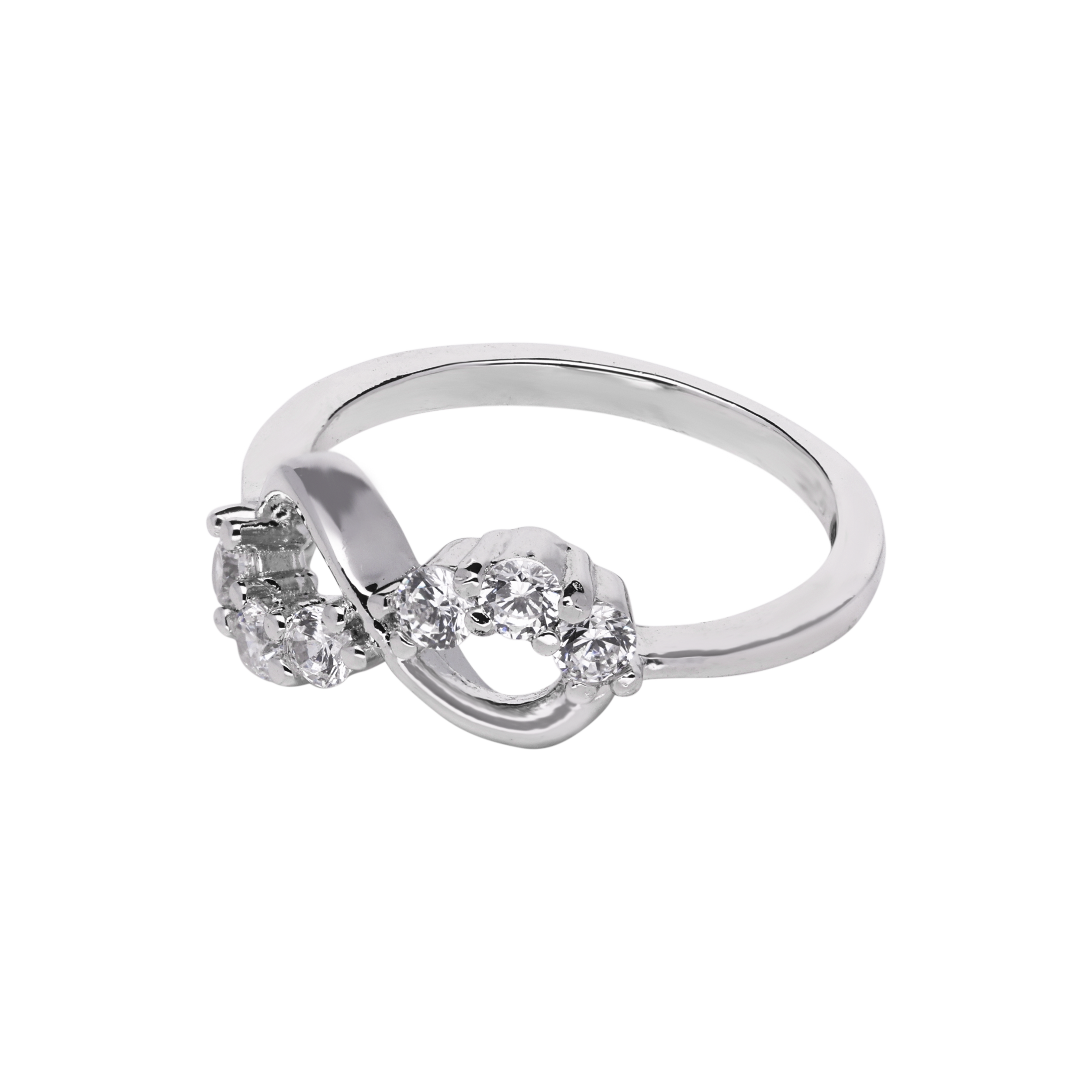 Eternity Zircon Silver Ring | SKU : 0003448649