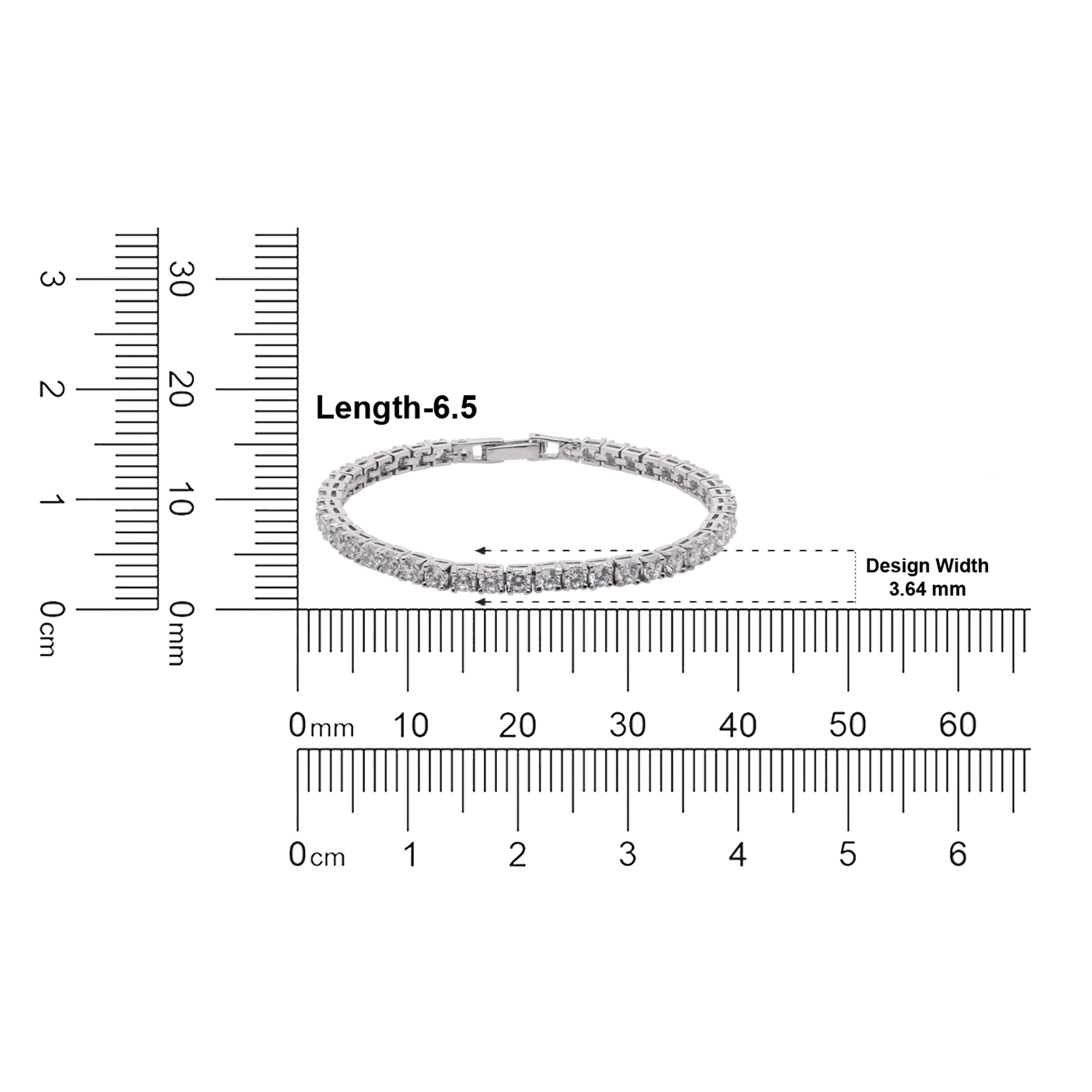 Silver Bracelet With Stone | SKU : 0003534564