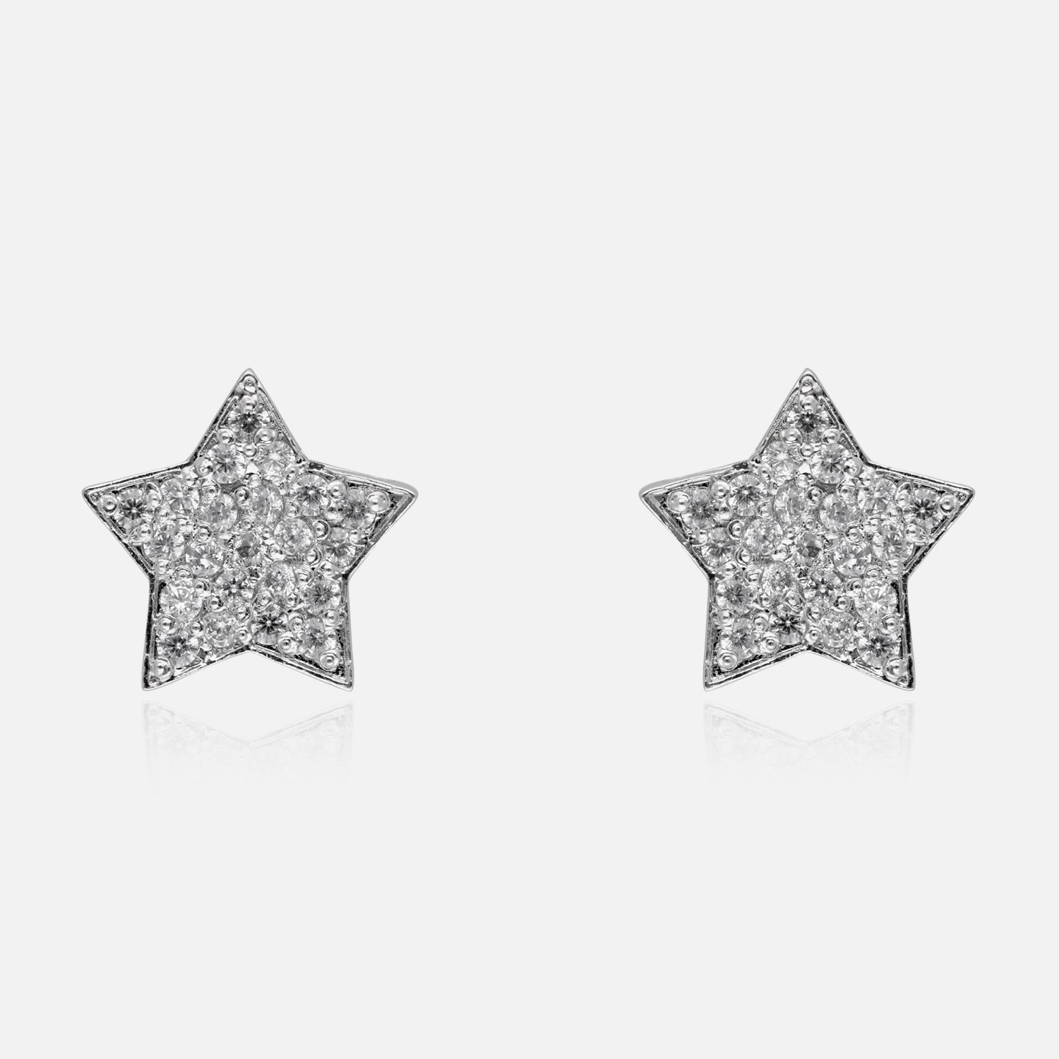 Sparkling Star Diamond Stud Earrings | SKU : 0022196040, 0003904404