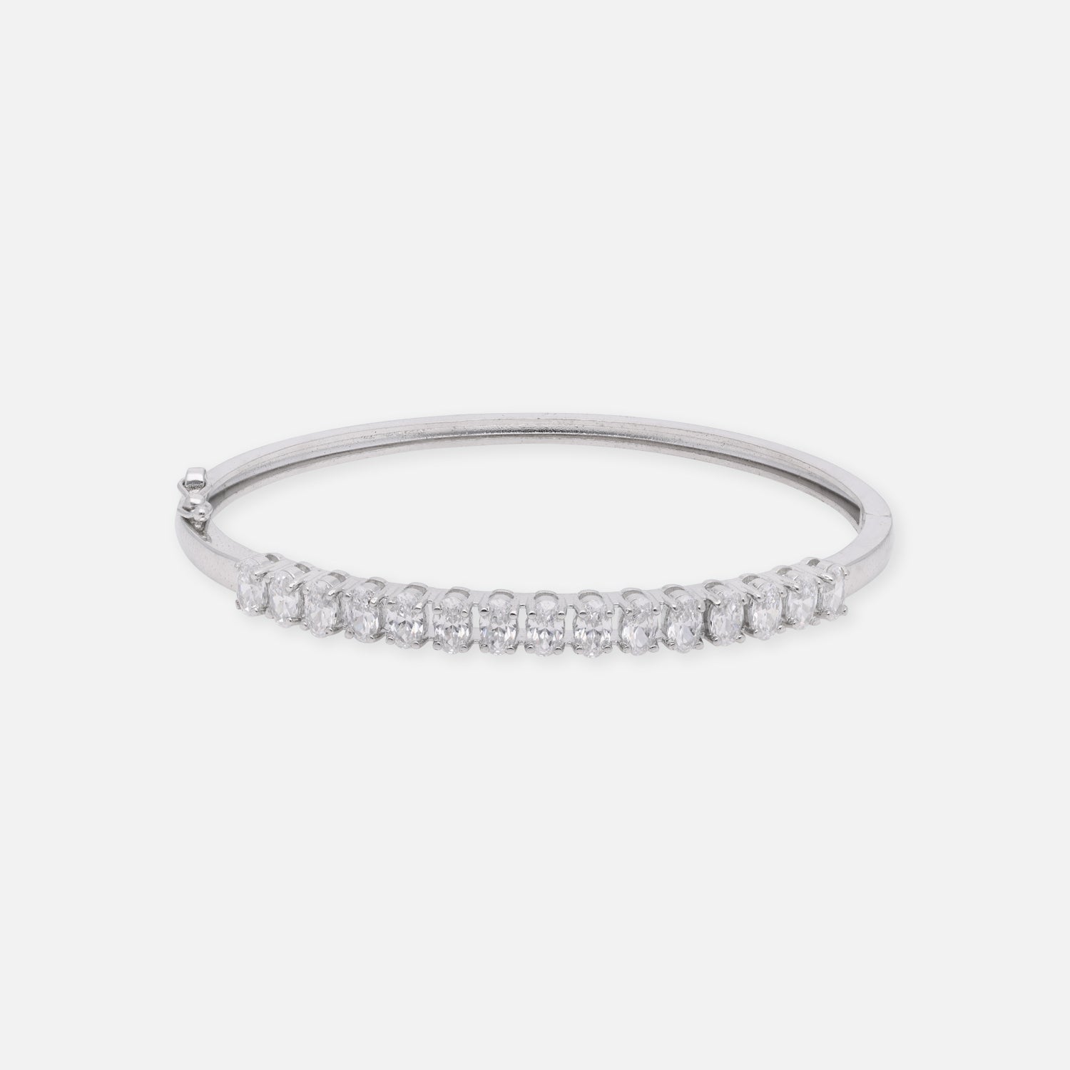 Sterling Silver Diamond-Accented Classic Bracelet | SKU : 0022219602, 0022219398, 0003922057